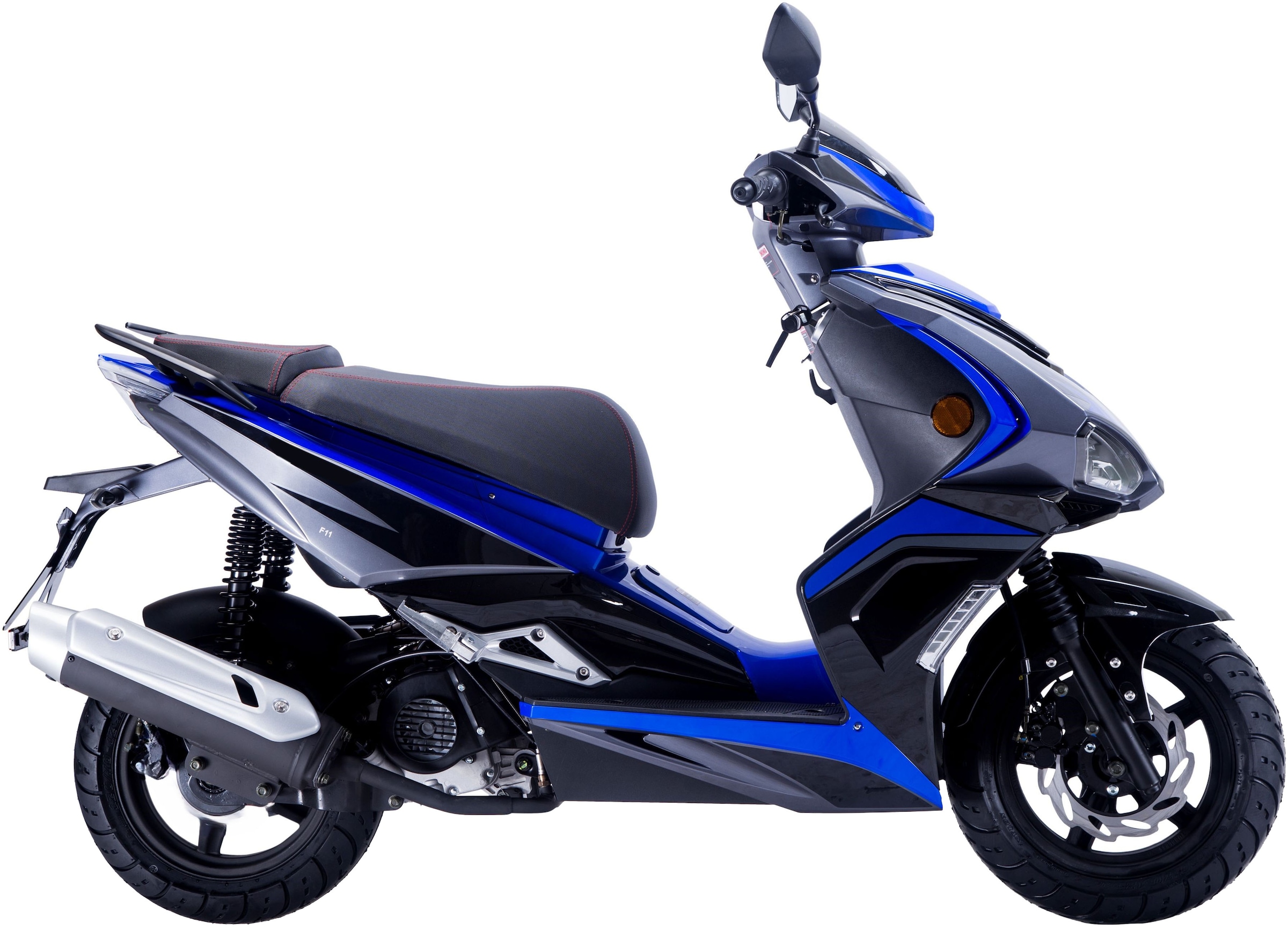GT UNION Motorroller »Striker 25« 49,5 cm³ 25 km/h Euro 5 2,7 Luftgekühlter Motor