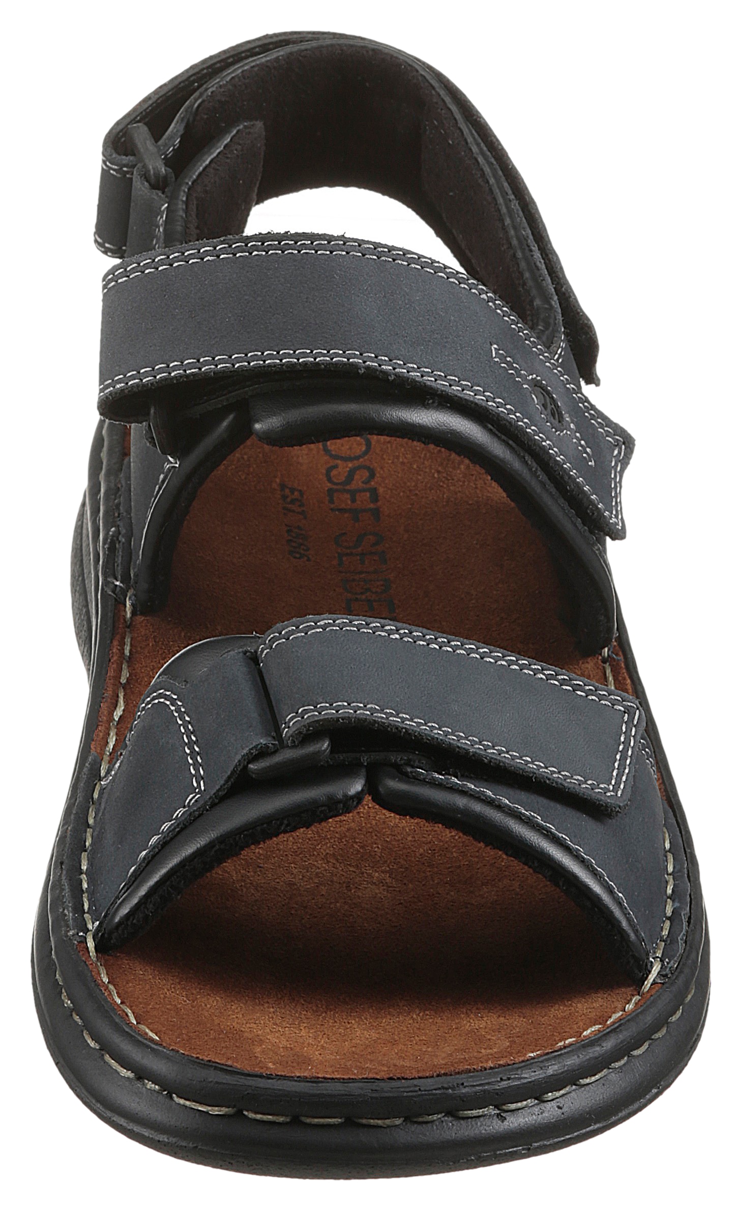 Josef Seibel Sandale »Rafe«, Sommerschuh, Klettschuh, Freizeitsandale, mit Lederdecksohle