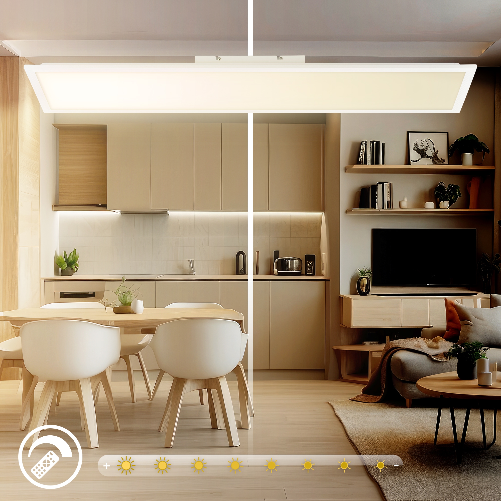 Briloner Leuchten LED Deckenleuchte »PIATTO 3987016«