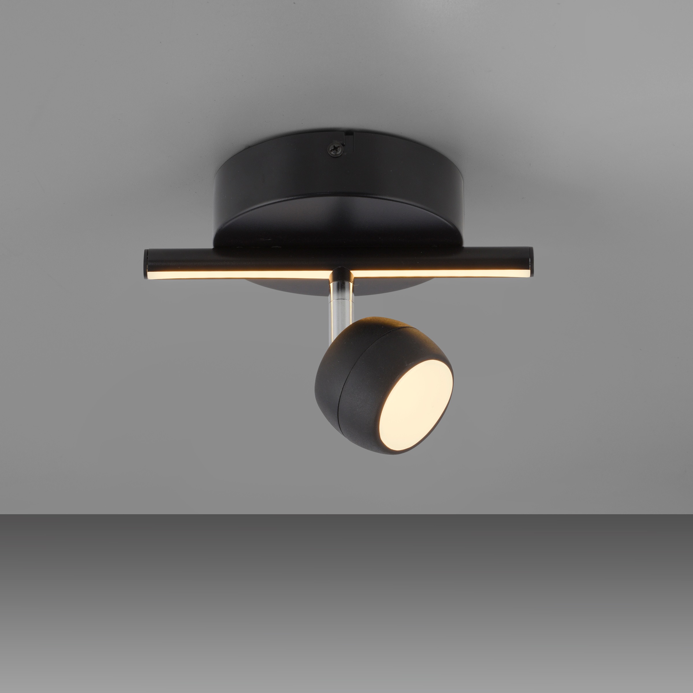 JUST LIGHT LED Deckenleuchte »JARIK« LED-Board 1 Stk. Warmweiß Serienschalter: Alles / Spots / Profile, getrennt schaltbar