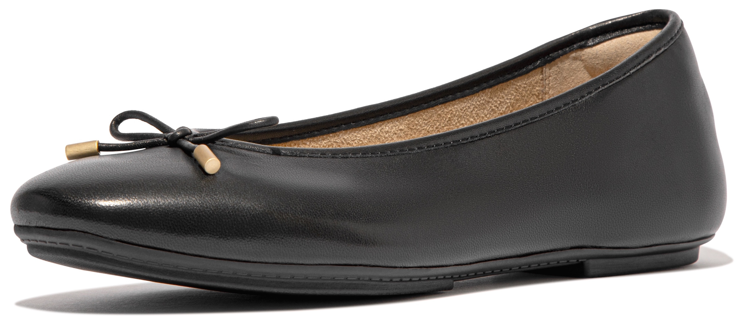 Fitflop Ballerina »DELICATO BOW«, Slipper mit Schleife