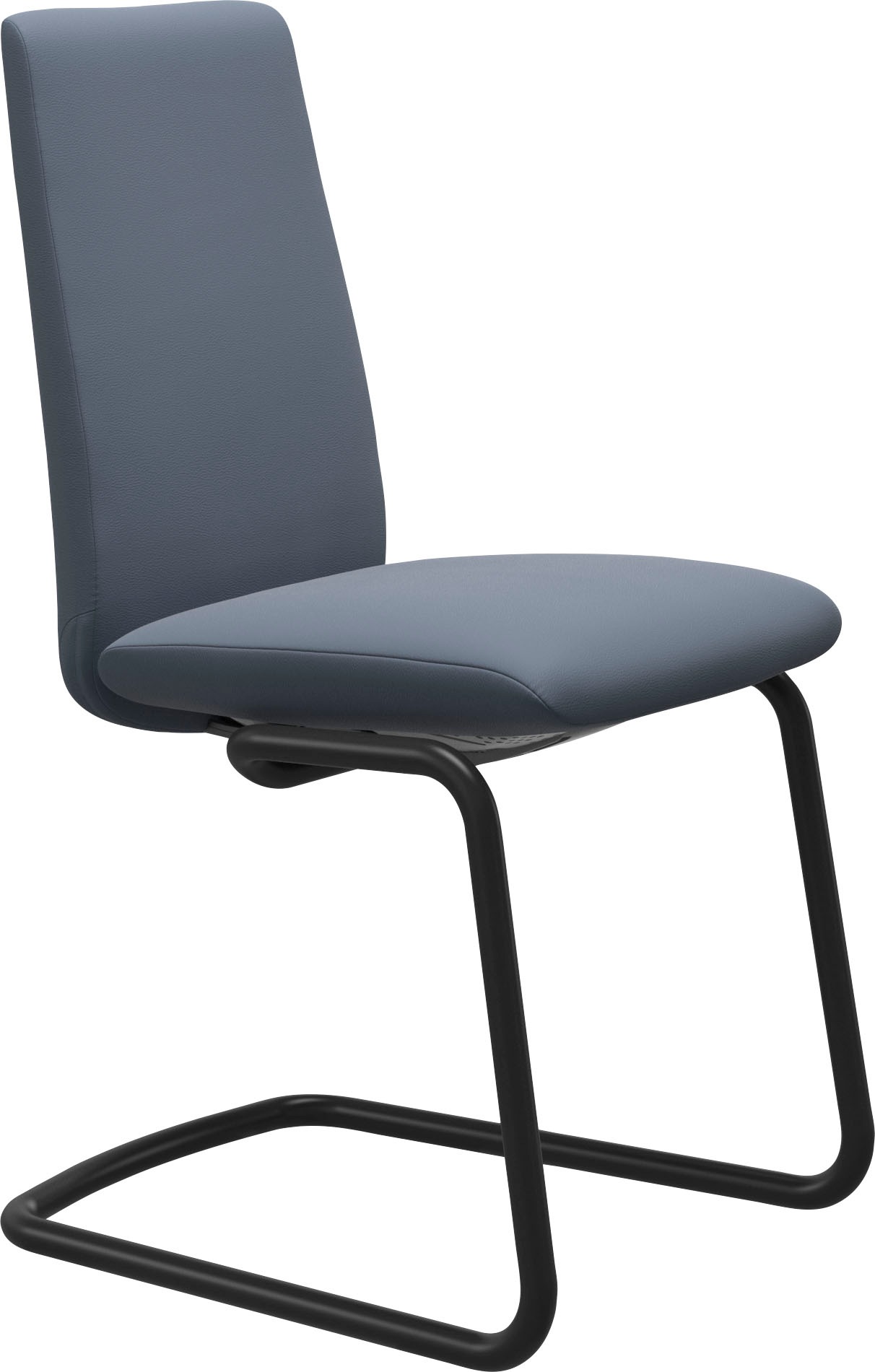 Stressless® Polsterstuhl »Laurel«, Leder PALOMA, Low Back, Größe M, mit Beinen aus Stahl in Schwarz matt