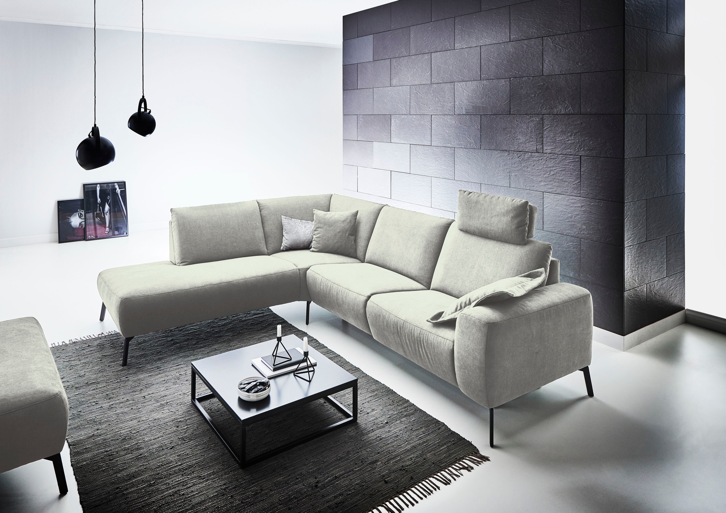 Home affaire Ecksofa »Bellini L-Form« incl. motorischer Relaxfunktio, wahlw günstig online kaufen