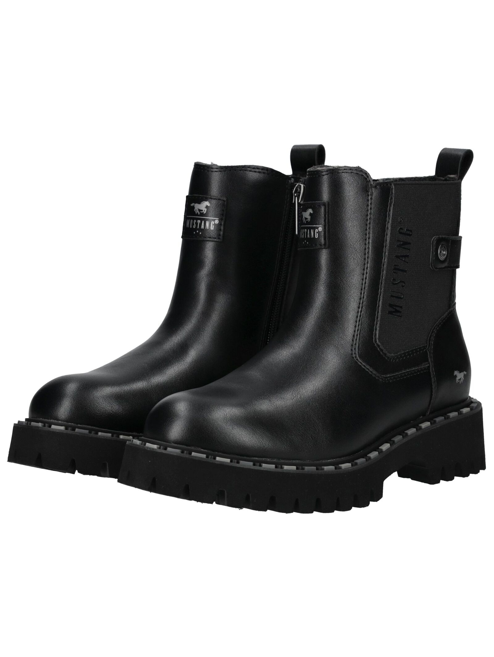 Mustang Shoes Stiefelette »Mustang Shoes Stiefelette Lederimitat/Textil«