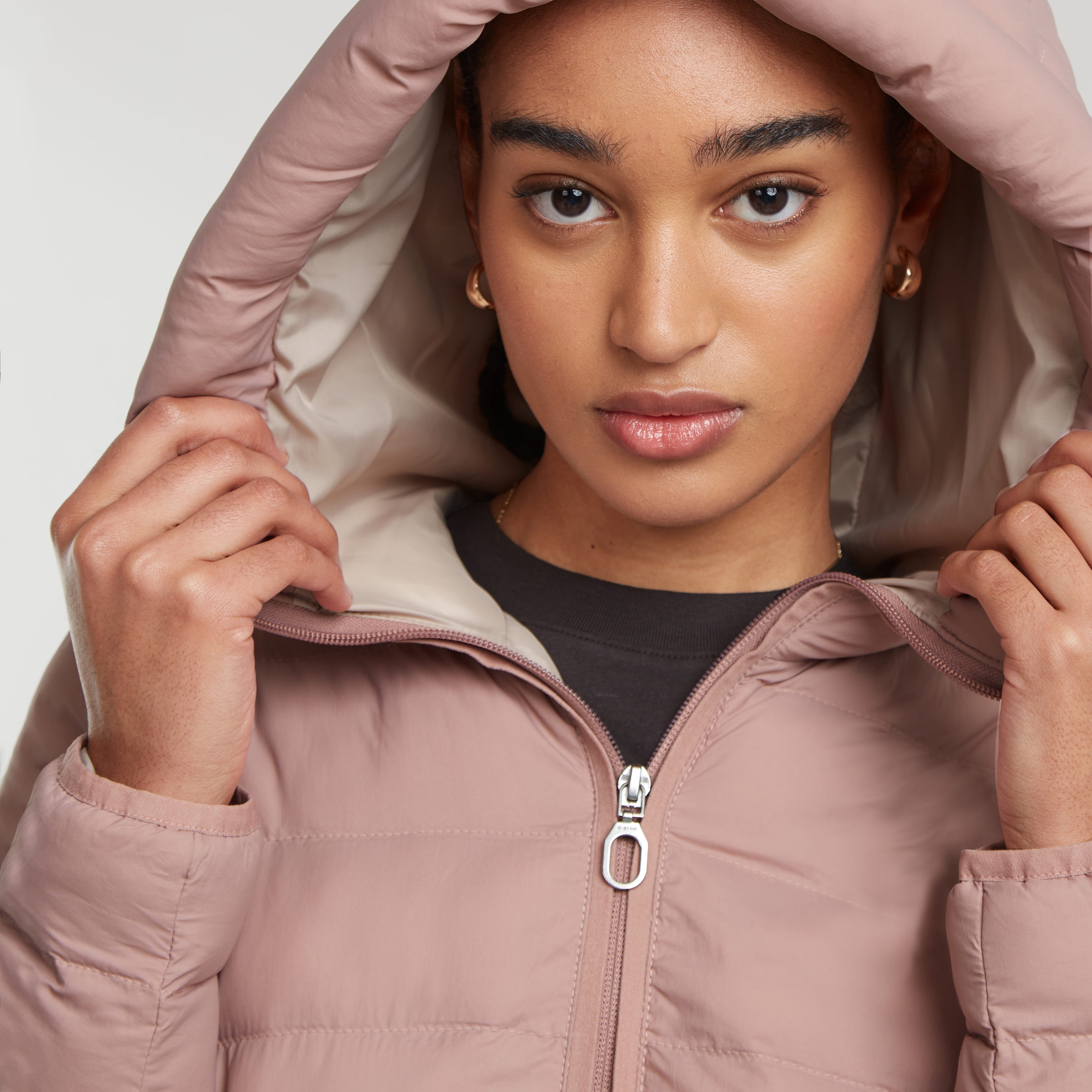 G-STAR Steppjacke »leicht wattiert mit Kapuze«, mit Kapuze