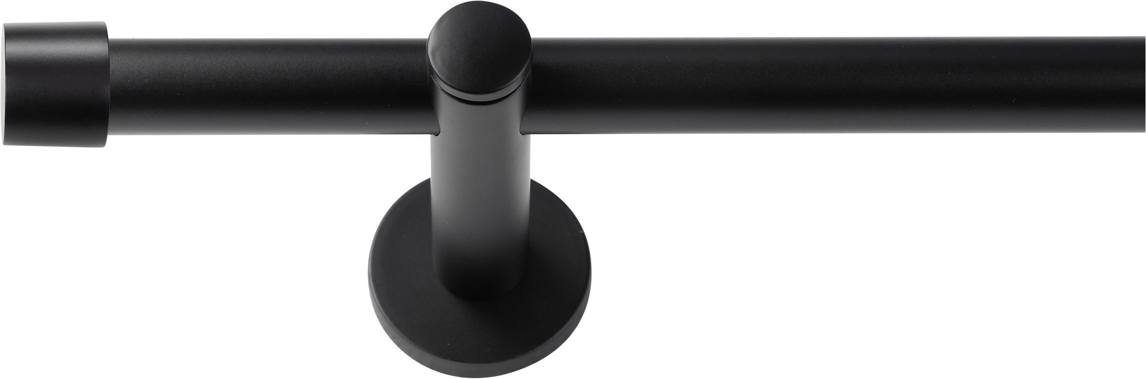 SN DECO GROUP Gardinenstange »Gardinenstange Brest Ø 19 mm, 1-läufig, Fixmaß, verschraubt, Stahl« Ø 19 mm Fixmaß;kürzbar