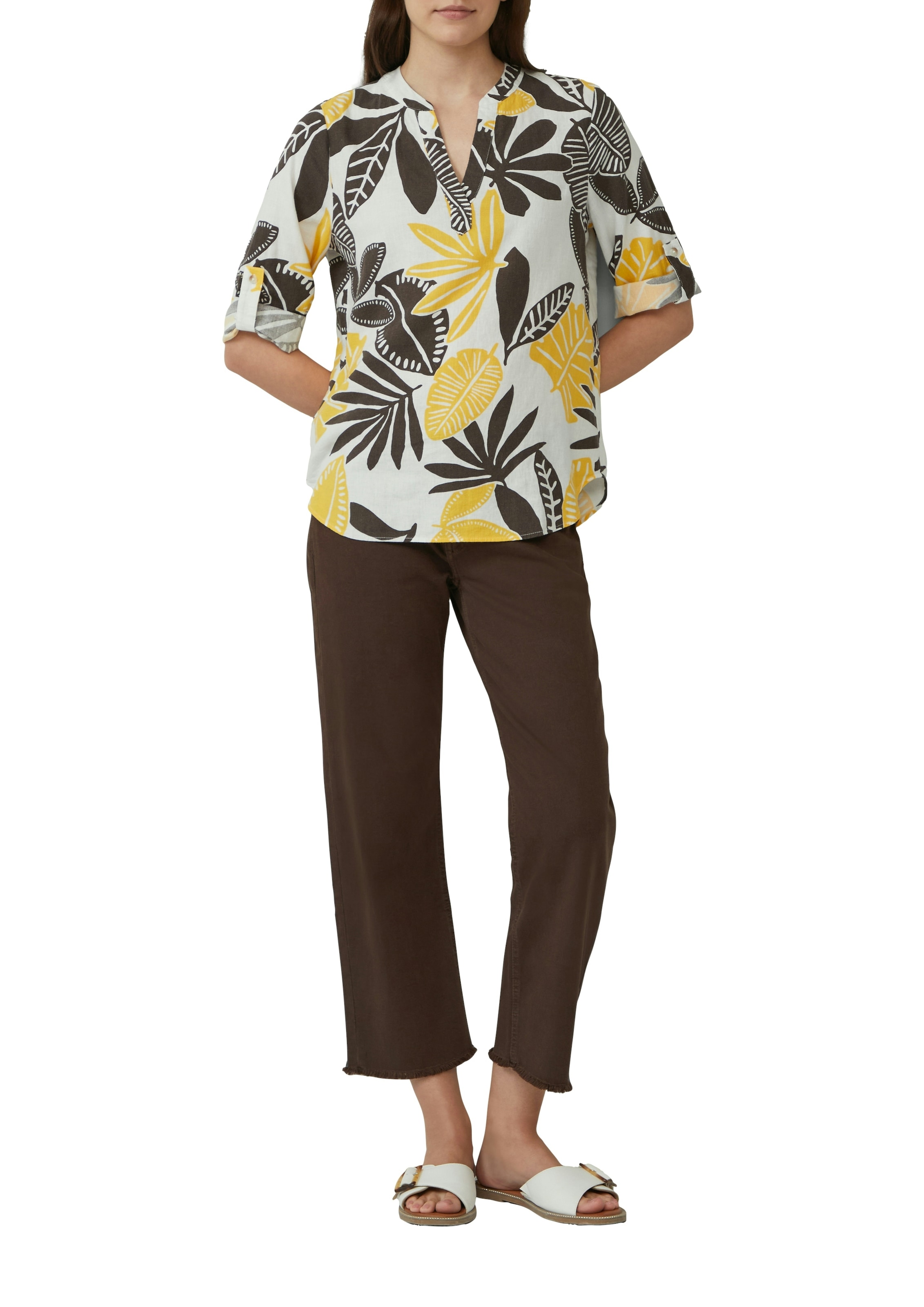 s.Oliver Druckbluse mit floralem Muster