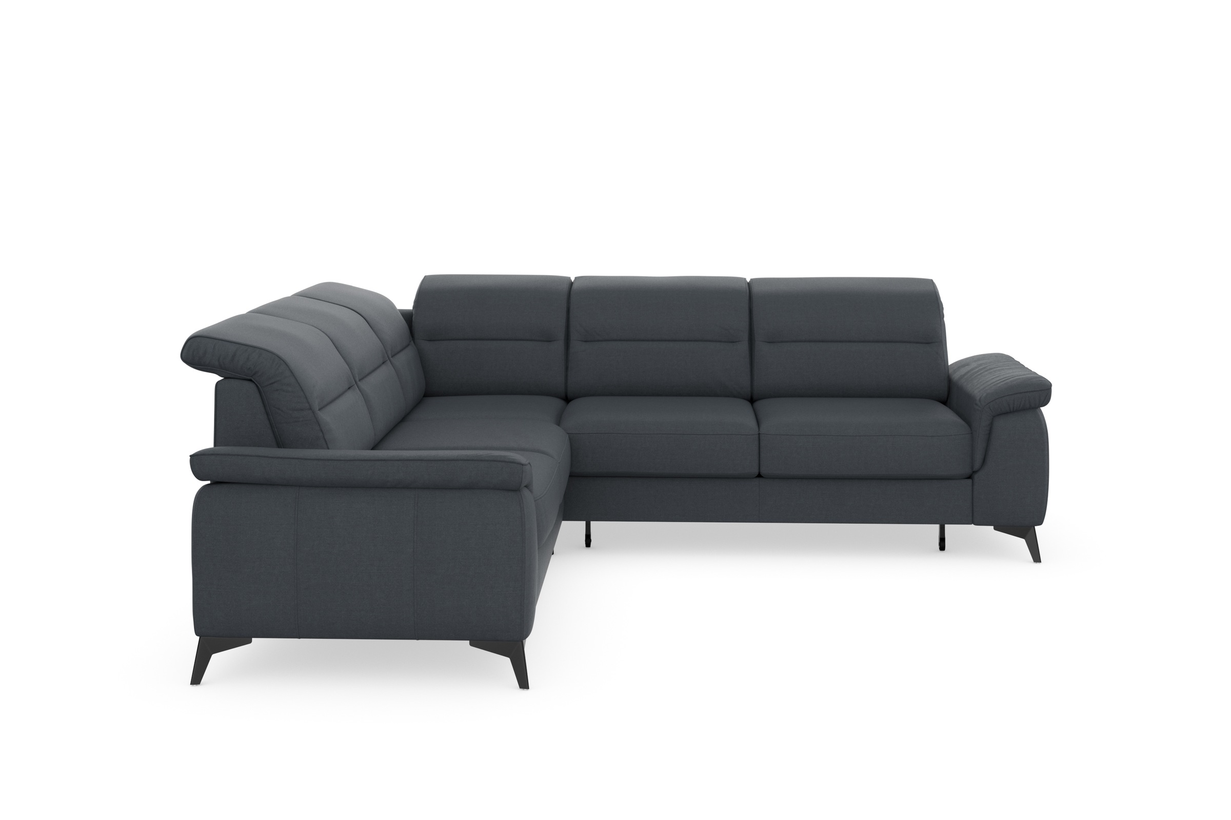 sit&more Ecksofa Sinatra L-Form, optinal mit Kopfteilverstellung und Armtei günstig online kaufen