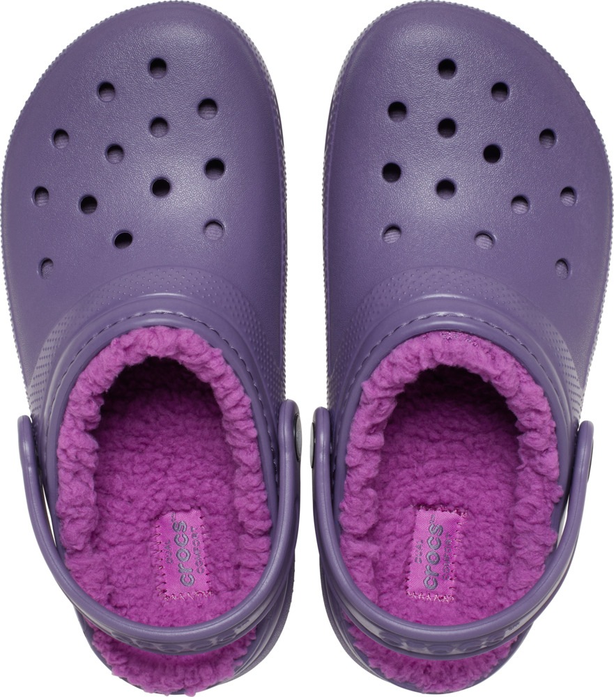 Crocs Clog »Classic Lined Clog«  Kindergartenschuh, Hausschuh mit kuscheligem Futter