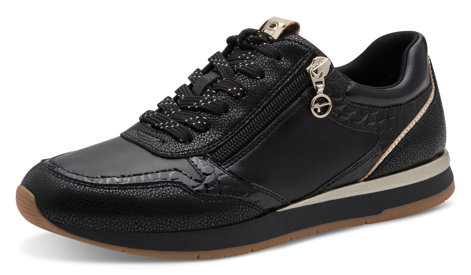 Tamaris Plateausneaker  , Schnürschuh, Freizeitschuh, Halbschuh in veganer Verarbeitung