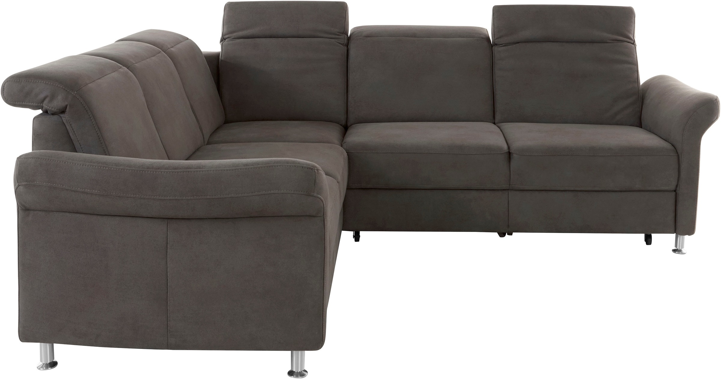 sit&more Ecksofa »Darwin L-Form« inklusive Federkern, wahlweise mit Kopftei günstig online kaufen