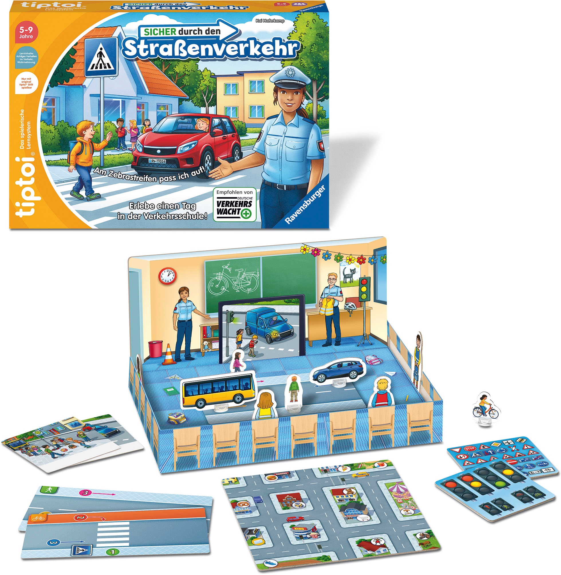 Ravensburger Spiel »tiptoi® Sicher durch den Straßenverkehr«, Made in Europe