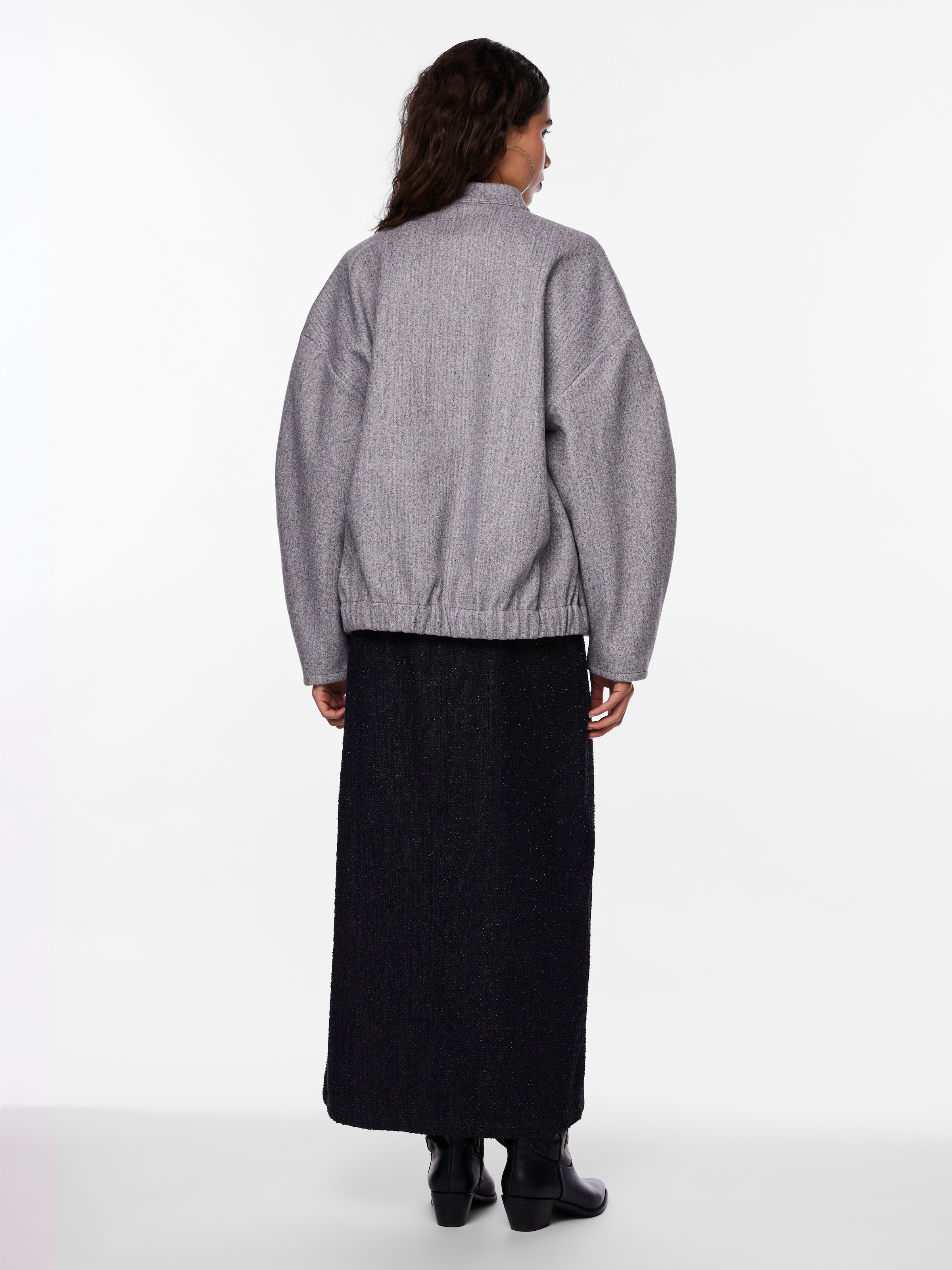 pieces Blouson »PCDEBBIE LS BOMBER JACKET NOOS«, ohne Kapuze