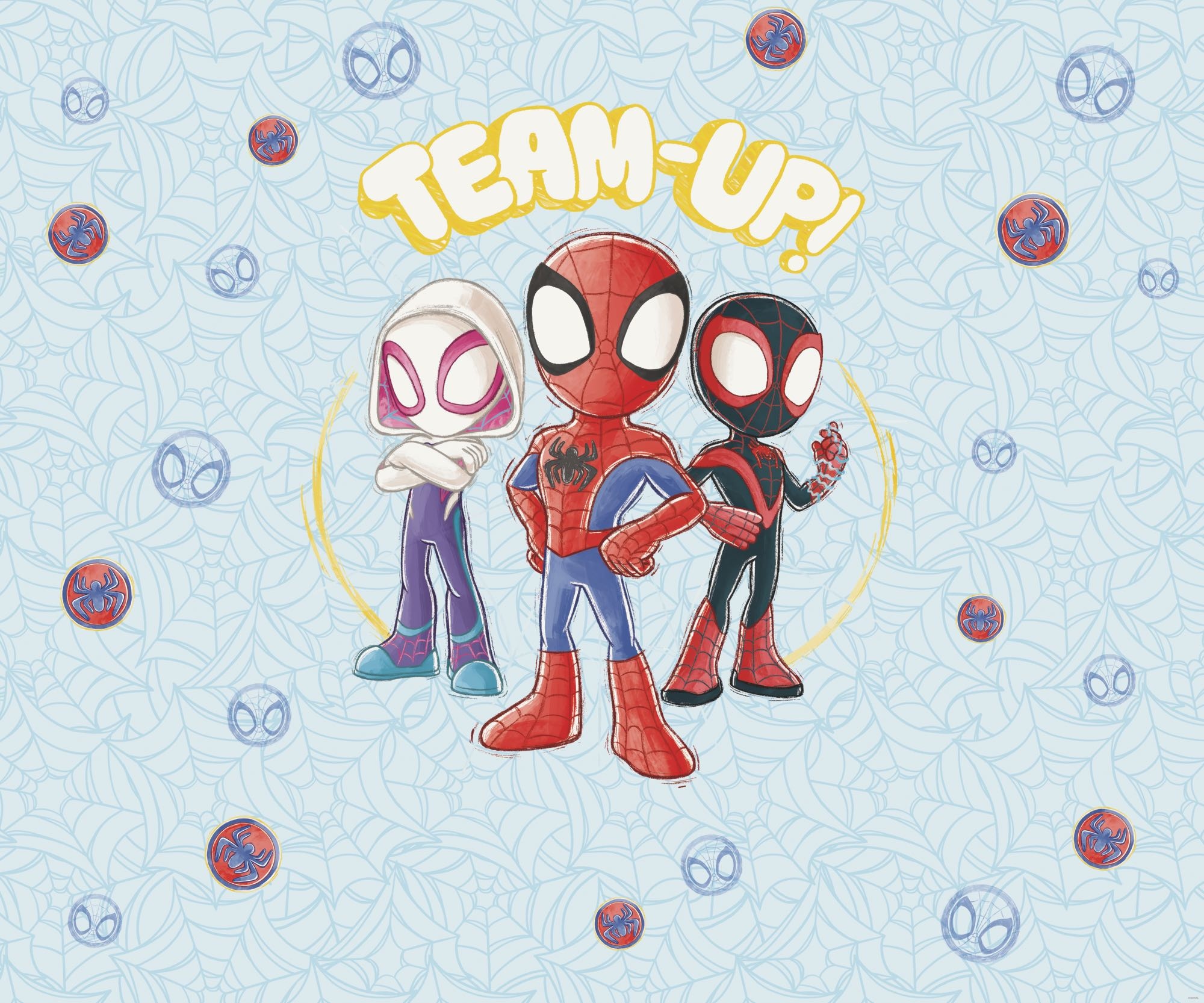 Komar Fototapete »Marvel Spidey and his Amazing Friends Team Up« Motiv | bedruckt glatt