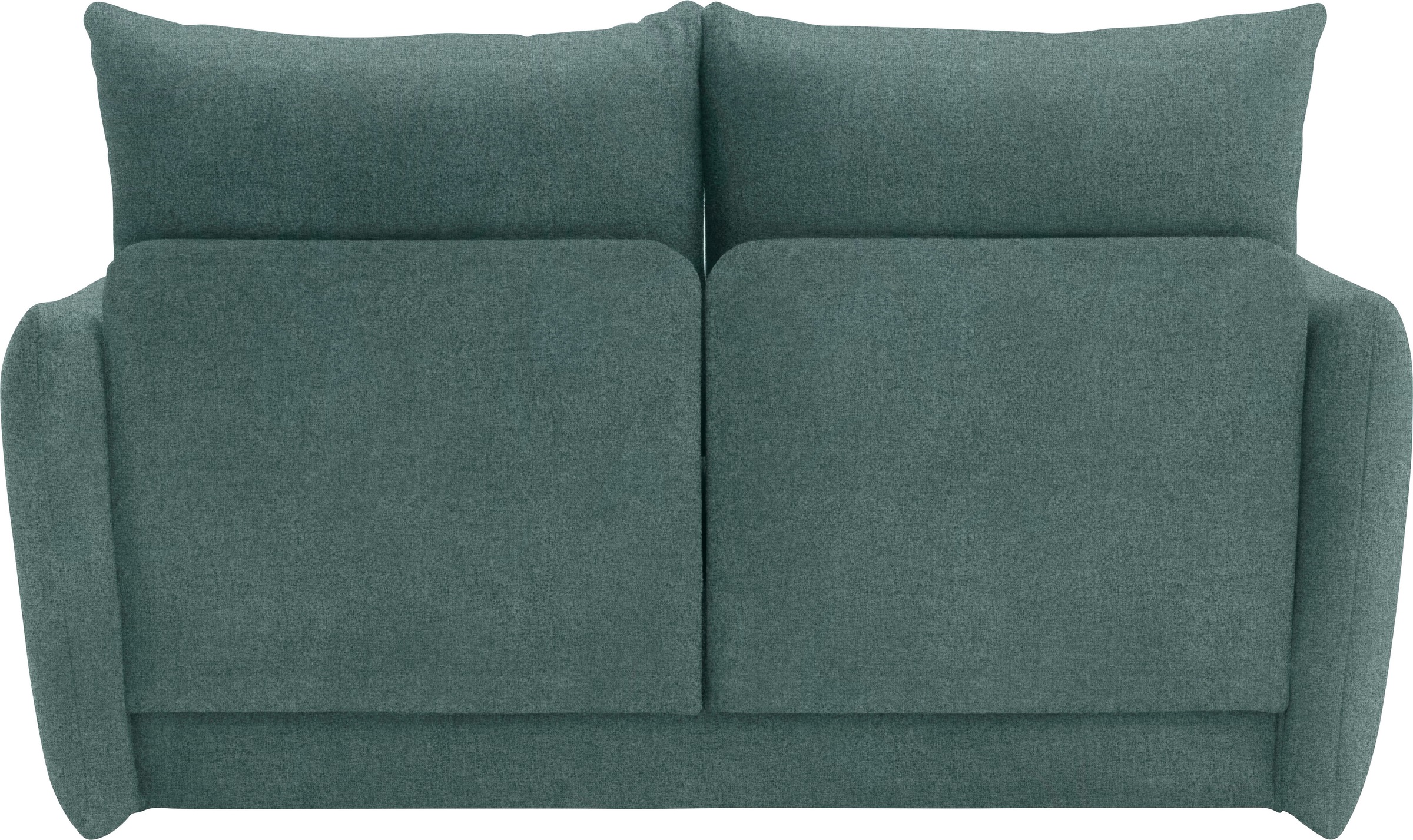 DOMO collection Schlafsofa »700023 Schlaffunktion, Federkern, 2-Sitzer, stabile Liegefläche«, Sitzflächen einzeln ausklappbar zum Schlafen, Relaxen und Entspannen