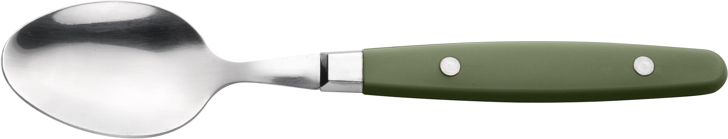 PINTINOX Besteck-Set »Country«, (Set, 24 tlg.), Kunststoffgriff in Holzoptik, spülmaschinengeeignet