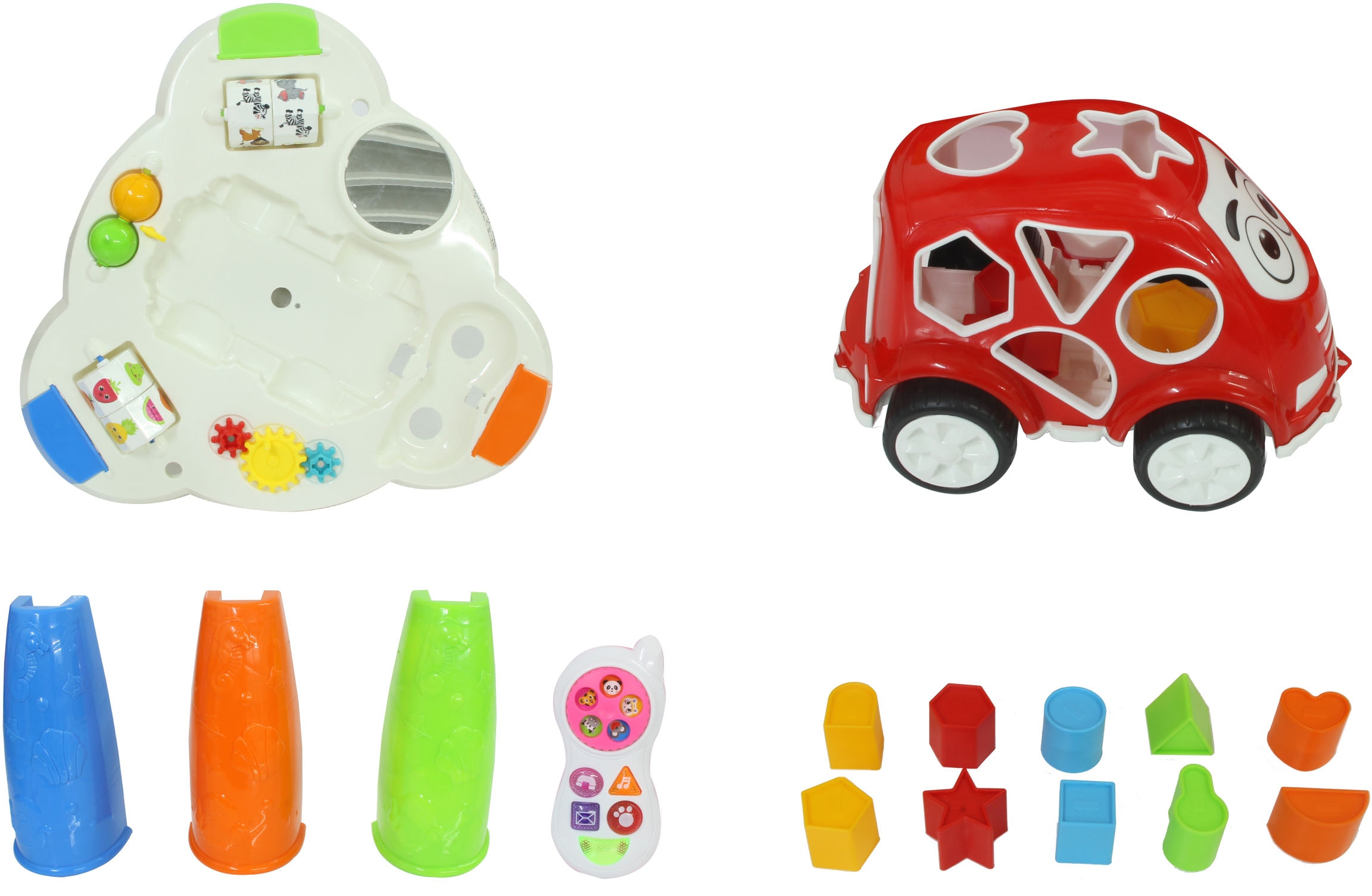 Jamara Spieltisch, mit Formauto und Handy