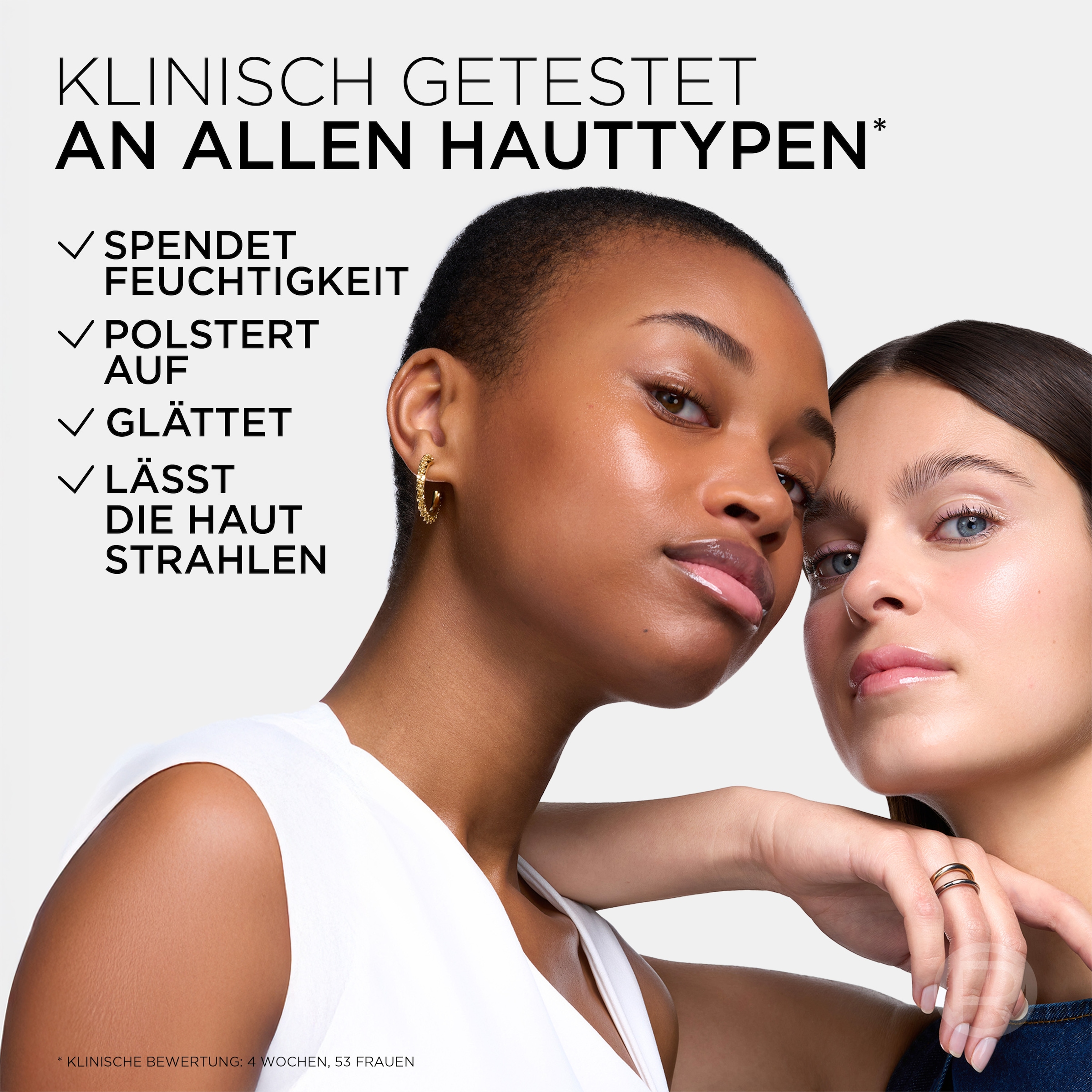 L'ORÉAL PARIS Gesichtsfluid »REVITALIFT GLASS SKIN FEUCHTIGKEITSFLUID« glättet die Hautoberfläche für eine glowy Ausstrahlung