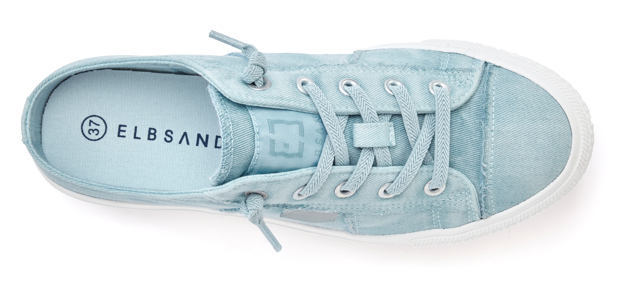 Elbsand Sneaker »Sabot, Clog, Freizeitschuh, Halbschuh, Stoffschuh,«, zum Reinschlüpfen Unisex VEGAN