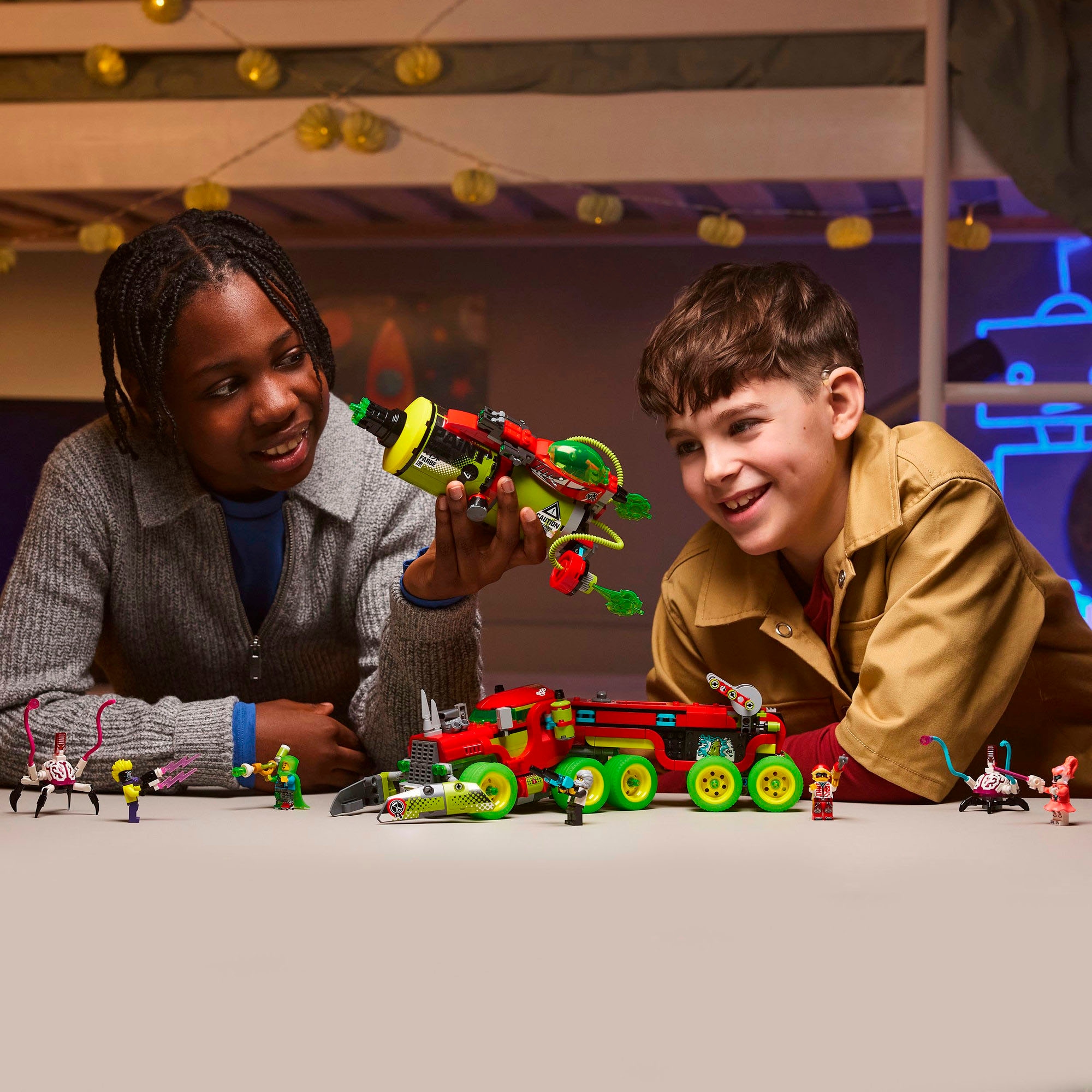 LEGO® Konstruktionsspielsteine »Mateos Sprühdosen-Truck (71499), LEGO DREAMZzz«, (929 St.), Made in Europe