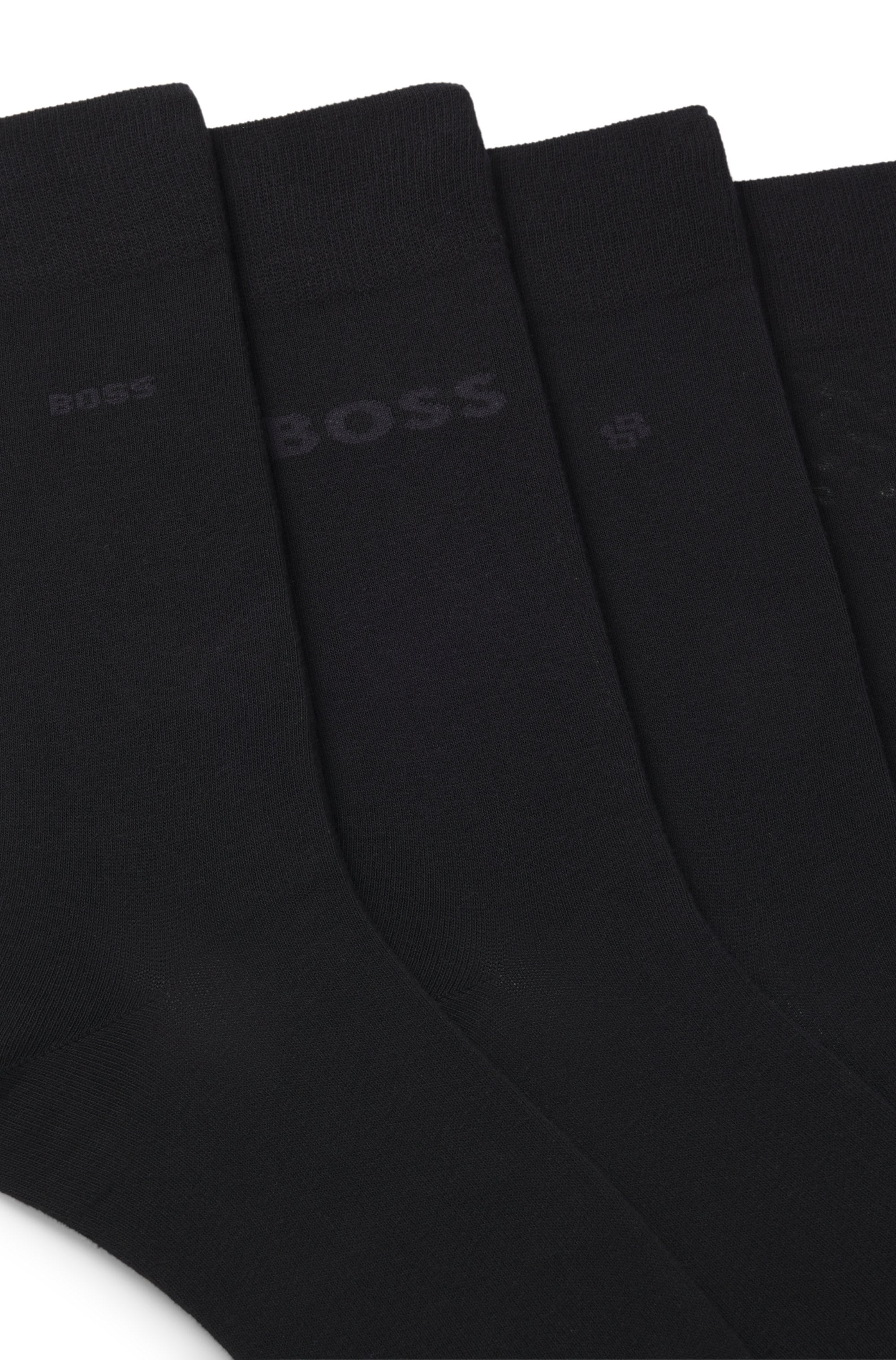 BOSS Socken »4PRSGiftset IconicCC« Neuheit, verstärkte Zehen- und Fersenpartie