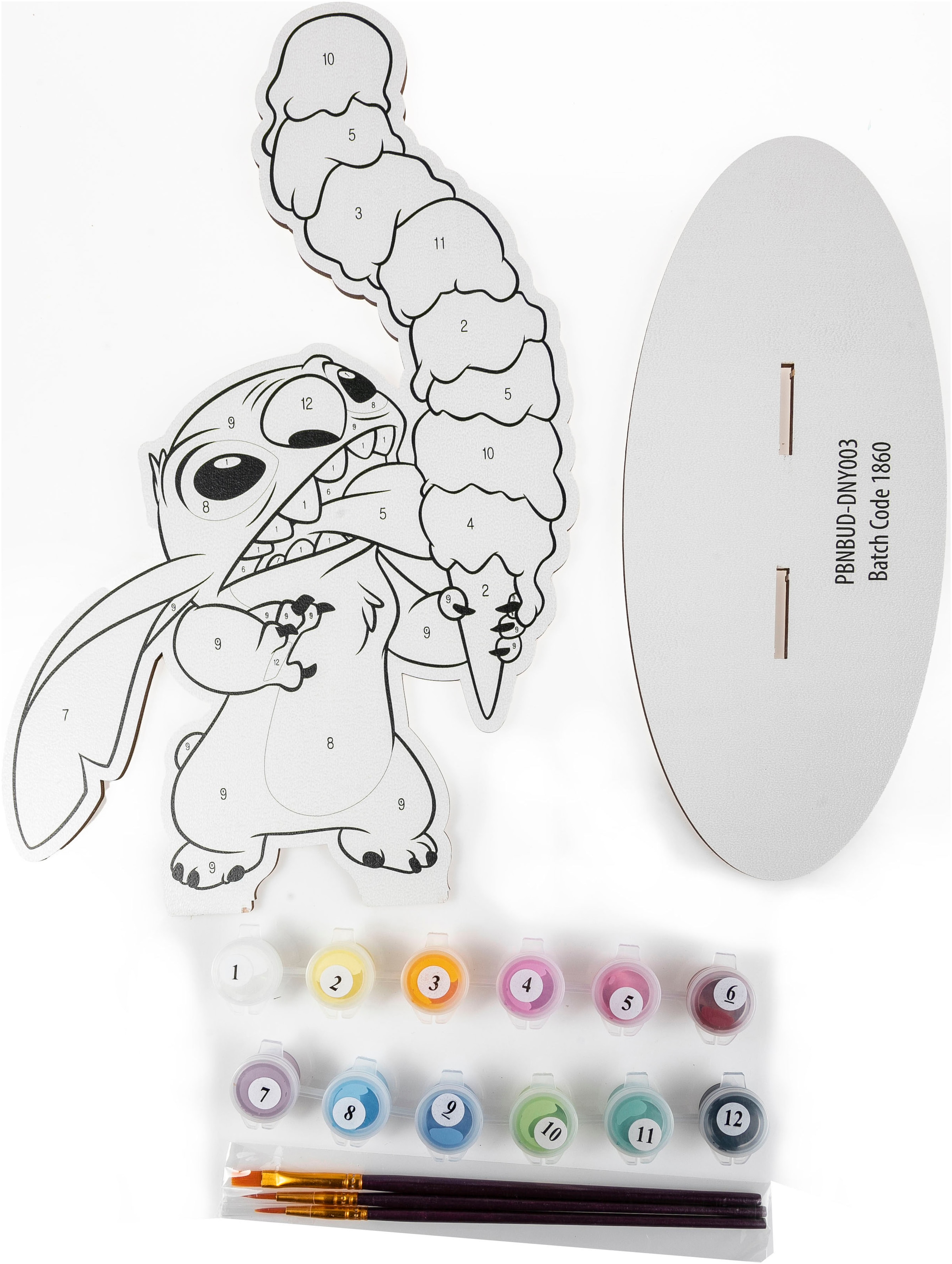 CRAFT Buddy Malen nach Zahlen »Buddies, Stitch XL«
