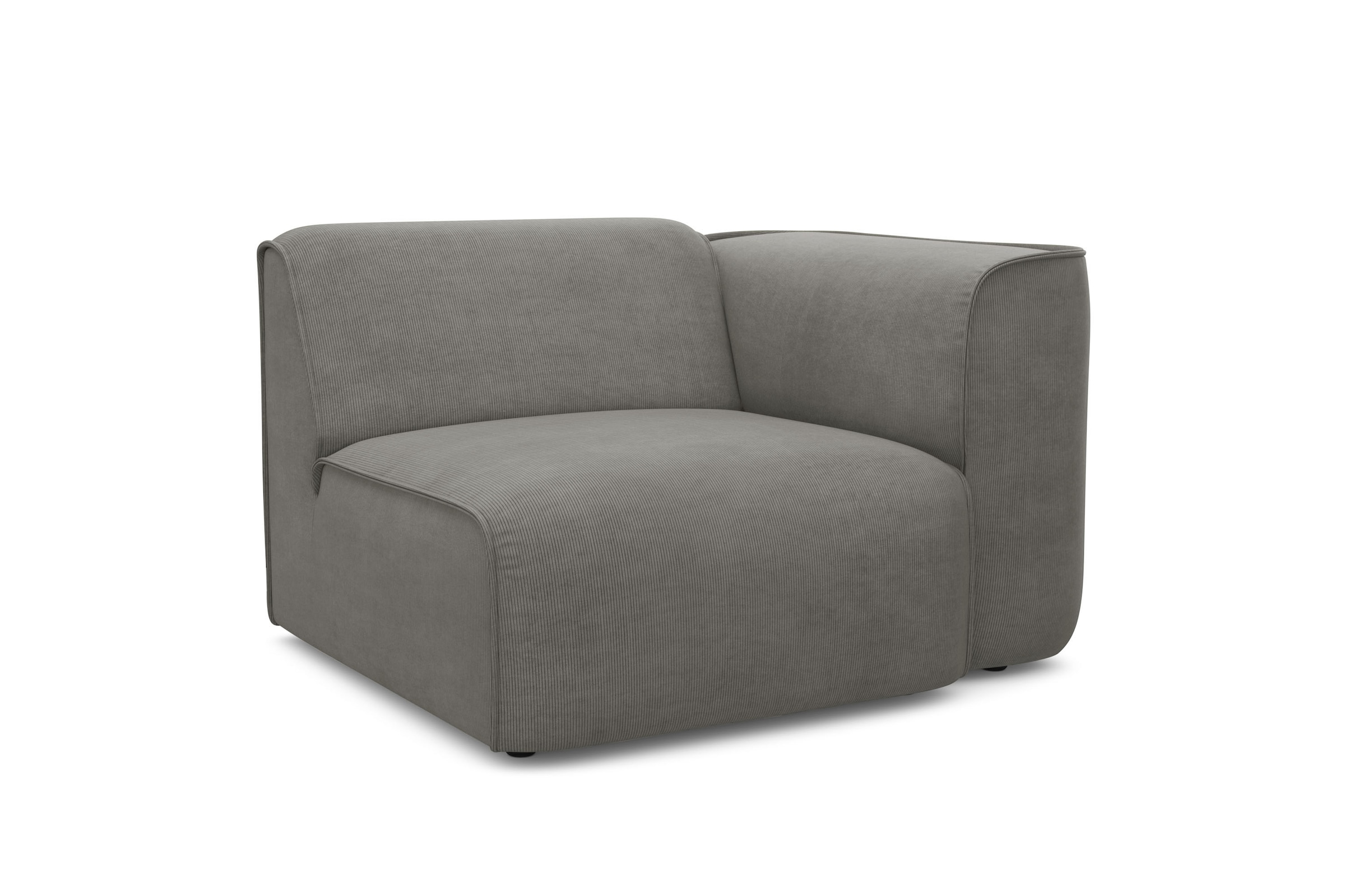 RAUM.ID Sessel »Merid Sofa-Eckelement, Maße B/T/H: 109/97/46 cm«, als Modul oder separat verwendbar, für individuelle Zusammenstellung