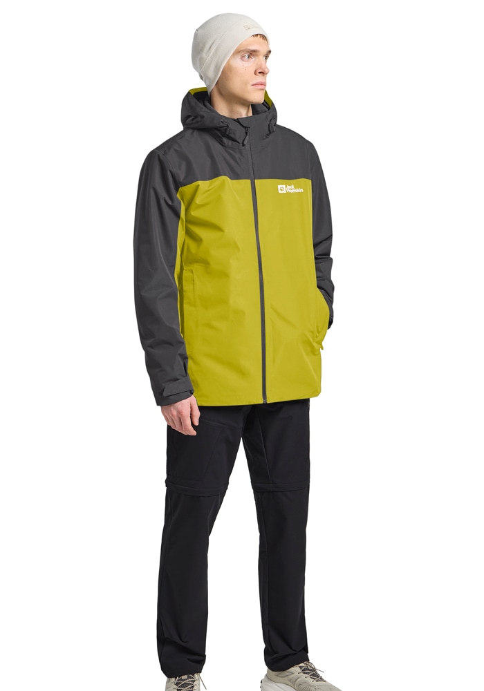 Jack Wolfskin 3-in-1-Funktionsjacke »TAUBENBERG 3IN1 JKT M«, mit Kapuze