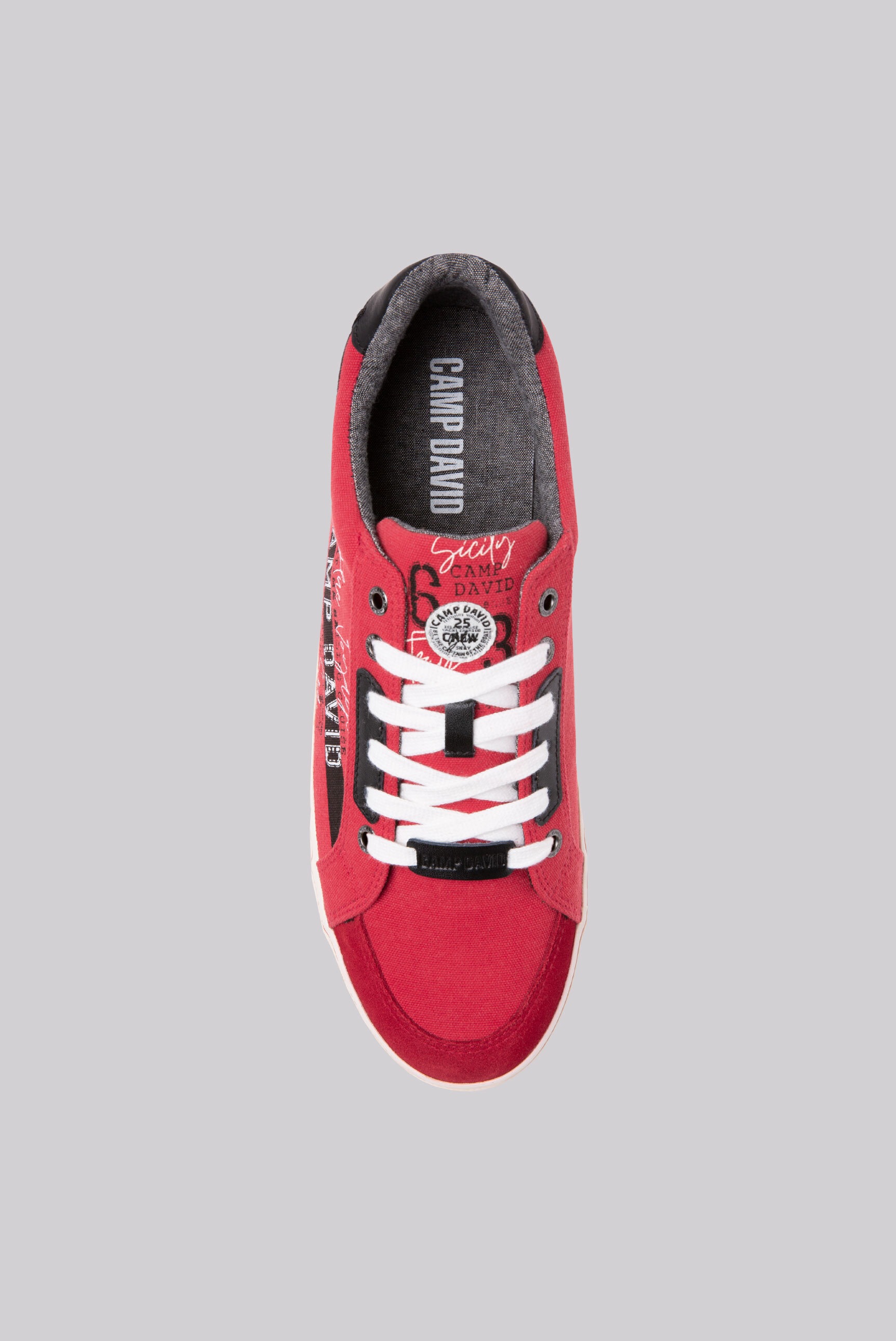 CAMP DAVID Sneaker, mit gepolstertem Einstieg