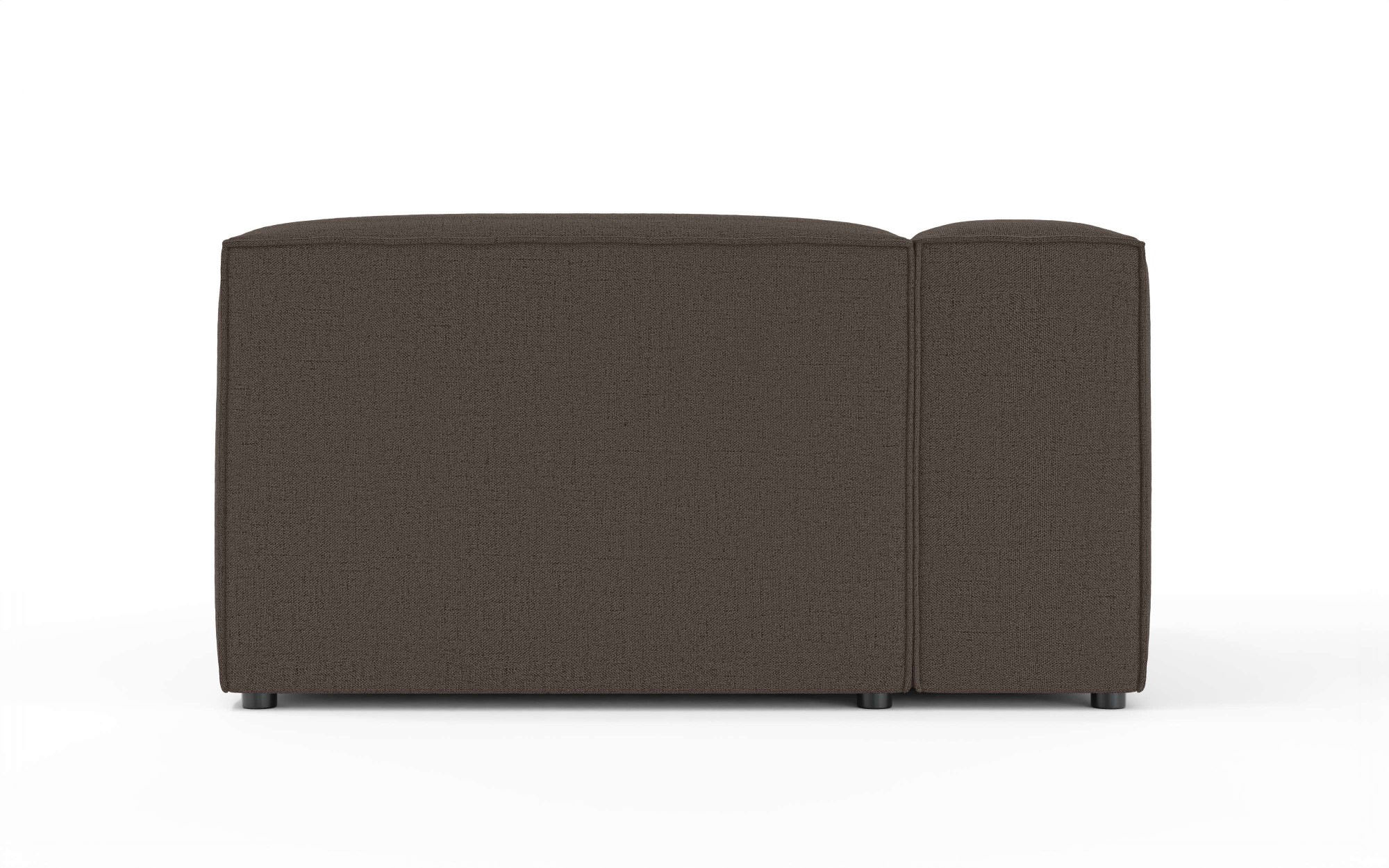 INOSIGN Ottomane »XL HAILY links/rechts bestellbar, extra tief, Maße B/T/H: 130/160/72cm«, als Modul oder separat verwendbar, für individuelle Zusammenstellung