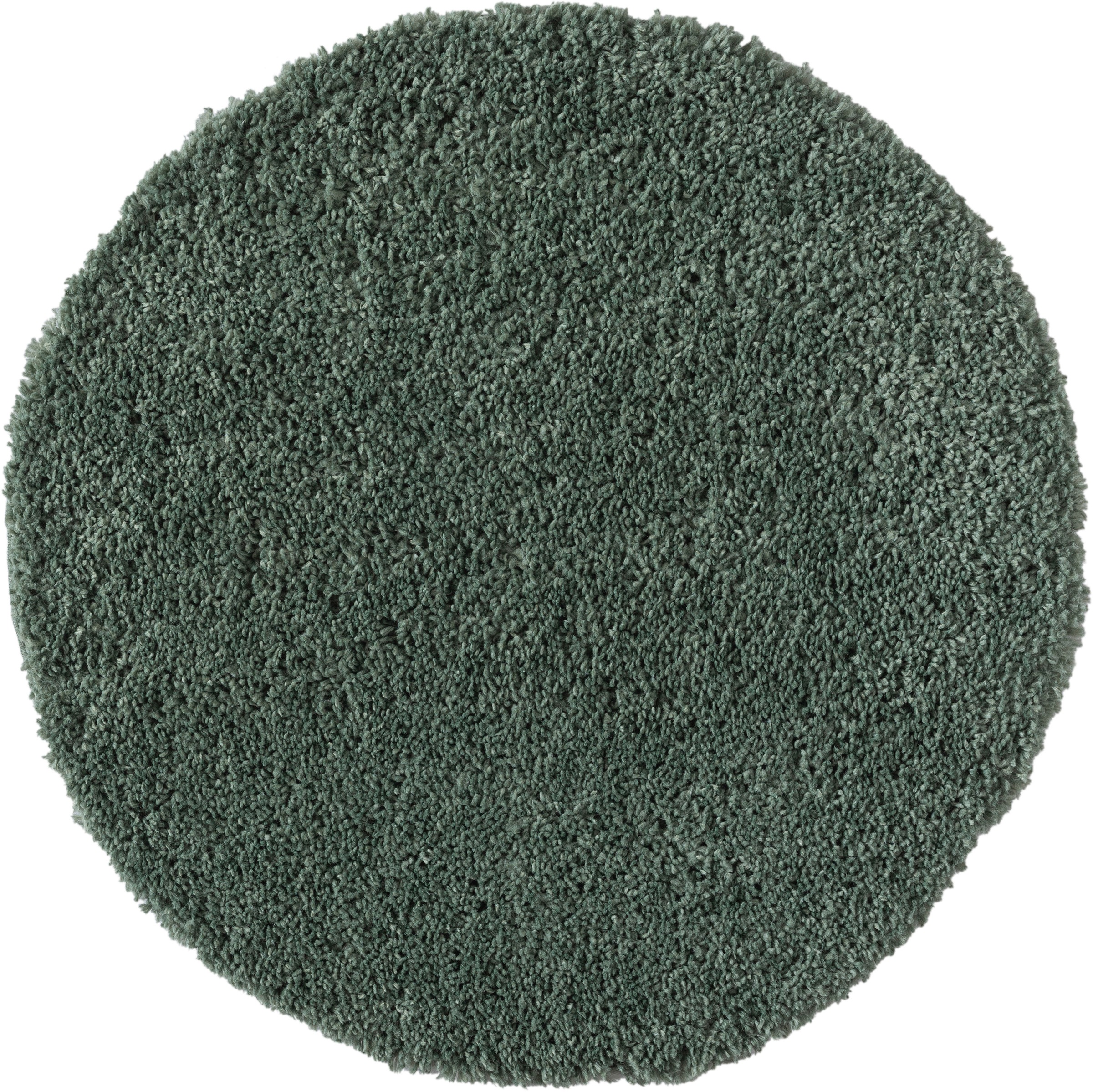 Myflair Möbel & Accessoires Hochflor-Teppich »My Shaggy«, rund, 37 mm Höhe, günstig online kaufen