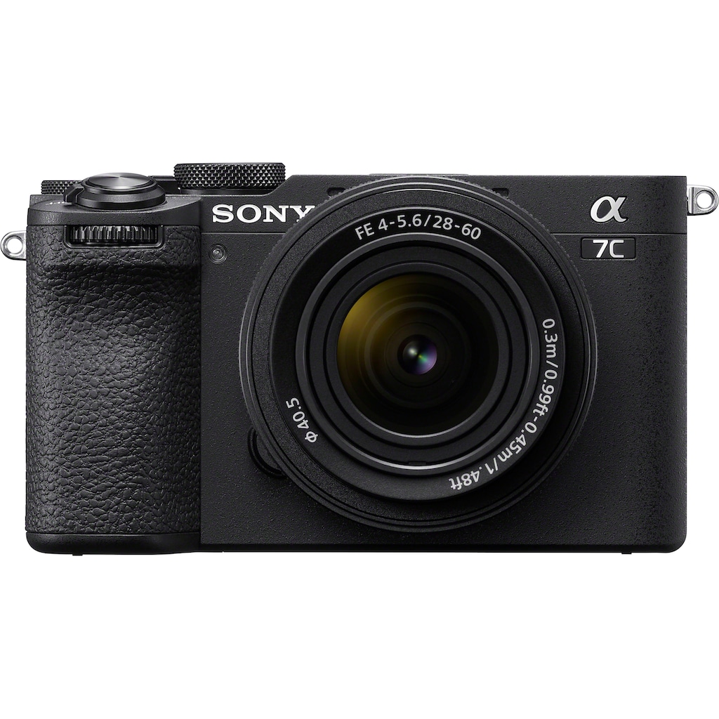 Sony Systemkamera »Alpha 7C II«, FE 28-60mm f4-5.6, 33 MP, Bluetooth-WLAN