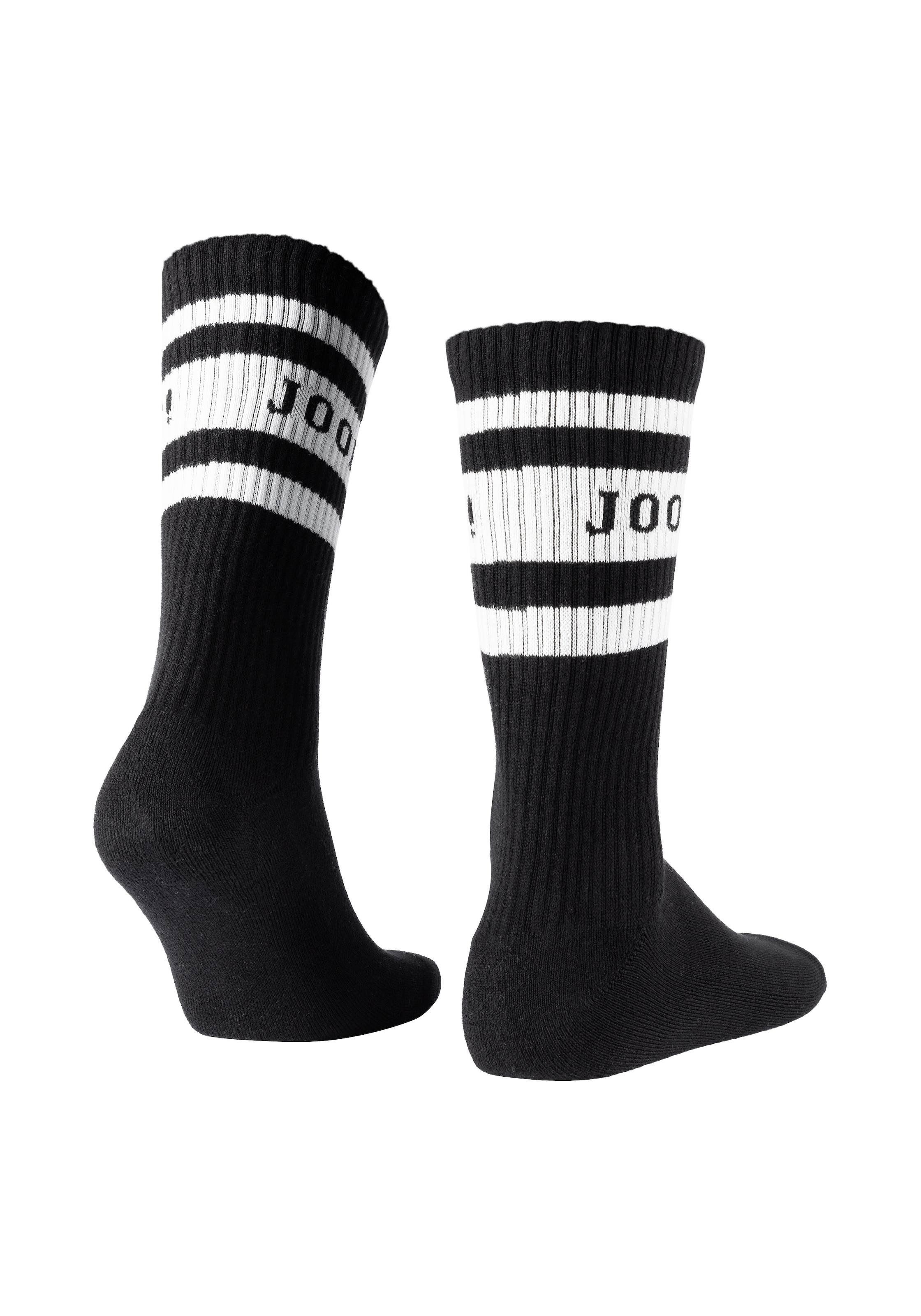 JOOP! Langsocken »premium essentials«, (2er Pack), am Bund mit Logoschriftzug
