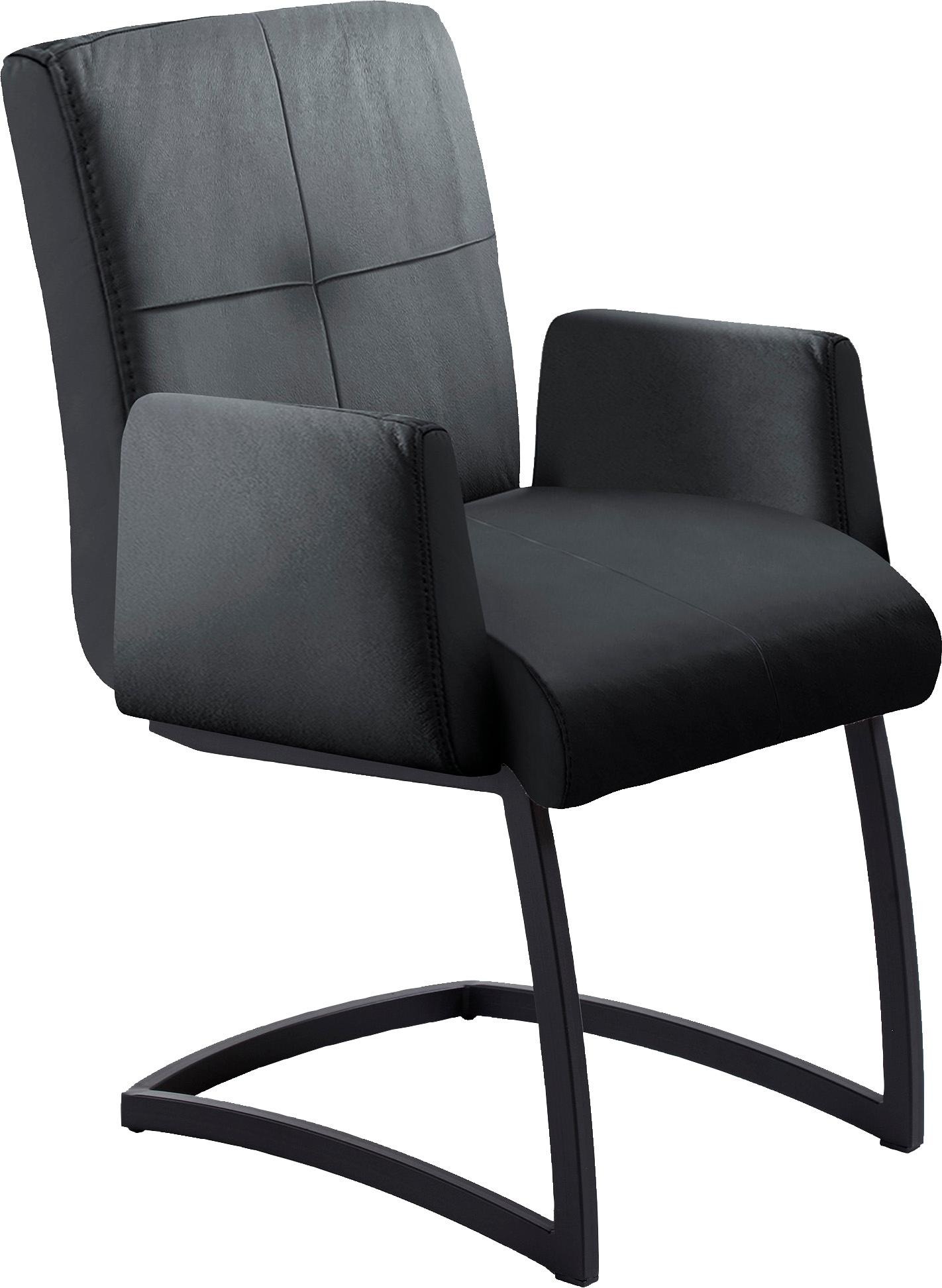 exxpo - sofa fashion Freischwinger »Affogato mit komfortablen Armlehnen« () günstig online kaufen