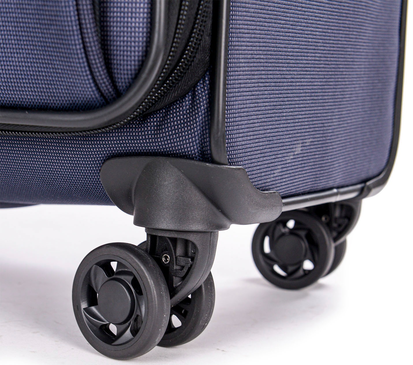 Stratic Weichgepäck-Trolley »Bendigo Light + L, navy«, 4 Rollen, Reisekoffer großer Koffer Aufgabegepäck TSA-Zahlenschloss