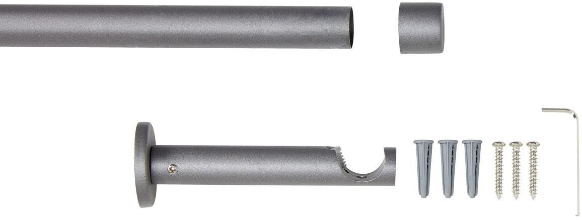 Good Life Vorhangstange »Gorra« Ø 20 mm 1 läufig-läufig Fixmaß Metallgarnit günstig online kaufen