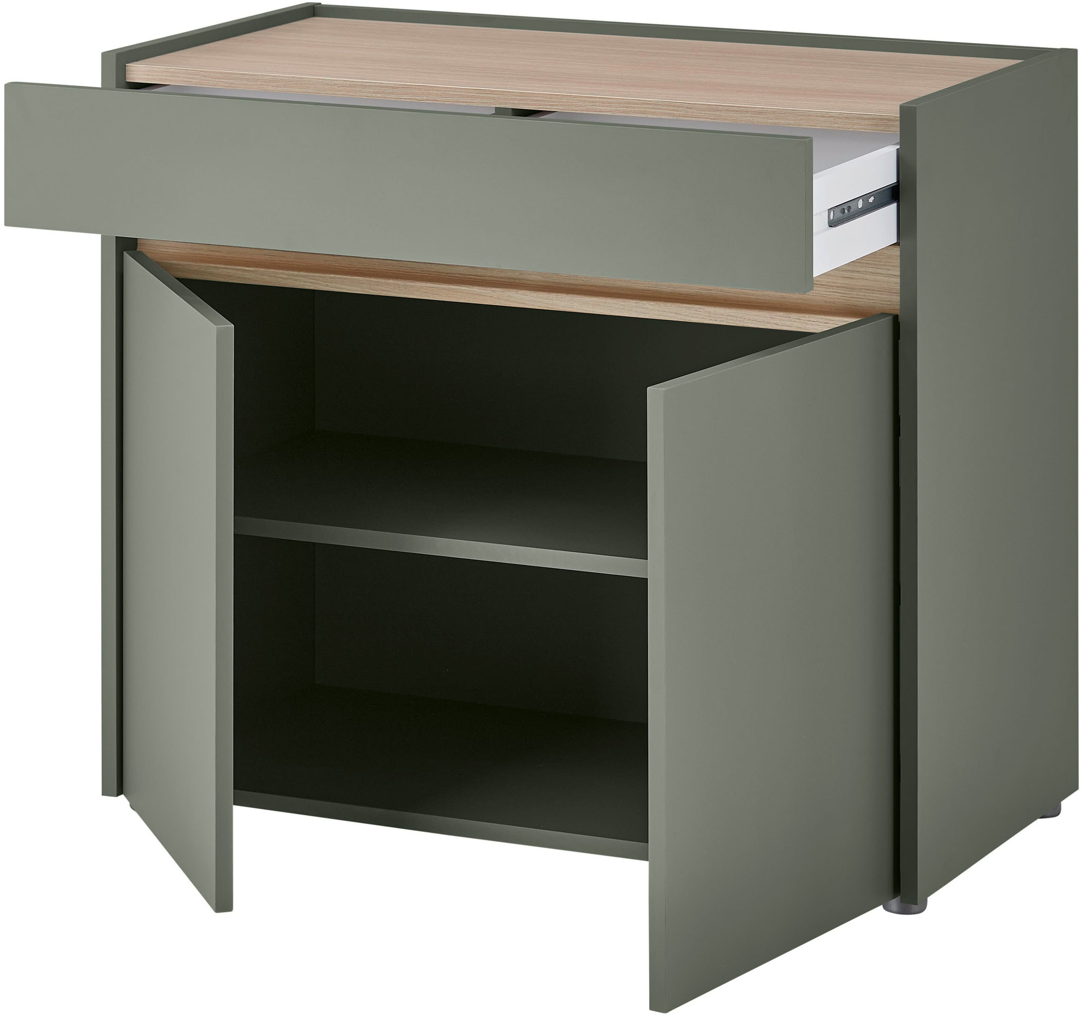INOSIGN Kommode »GiRON/CiTY, Schrank in vier Farben, modernes Sideboard, Kommode«, viel Stauraum, Schublade, 80 cm breit