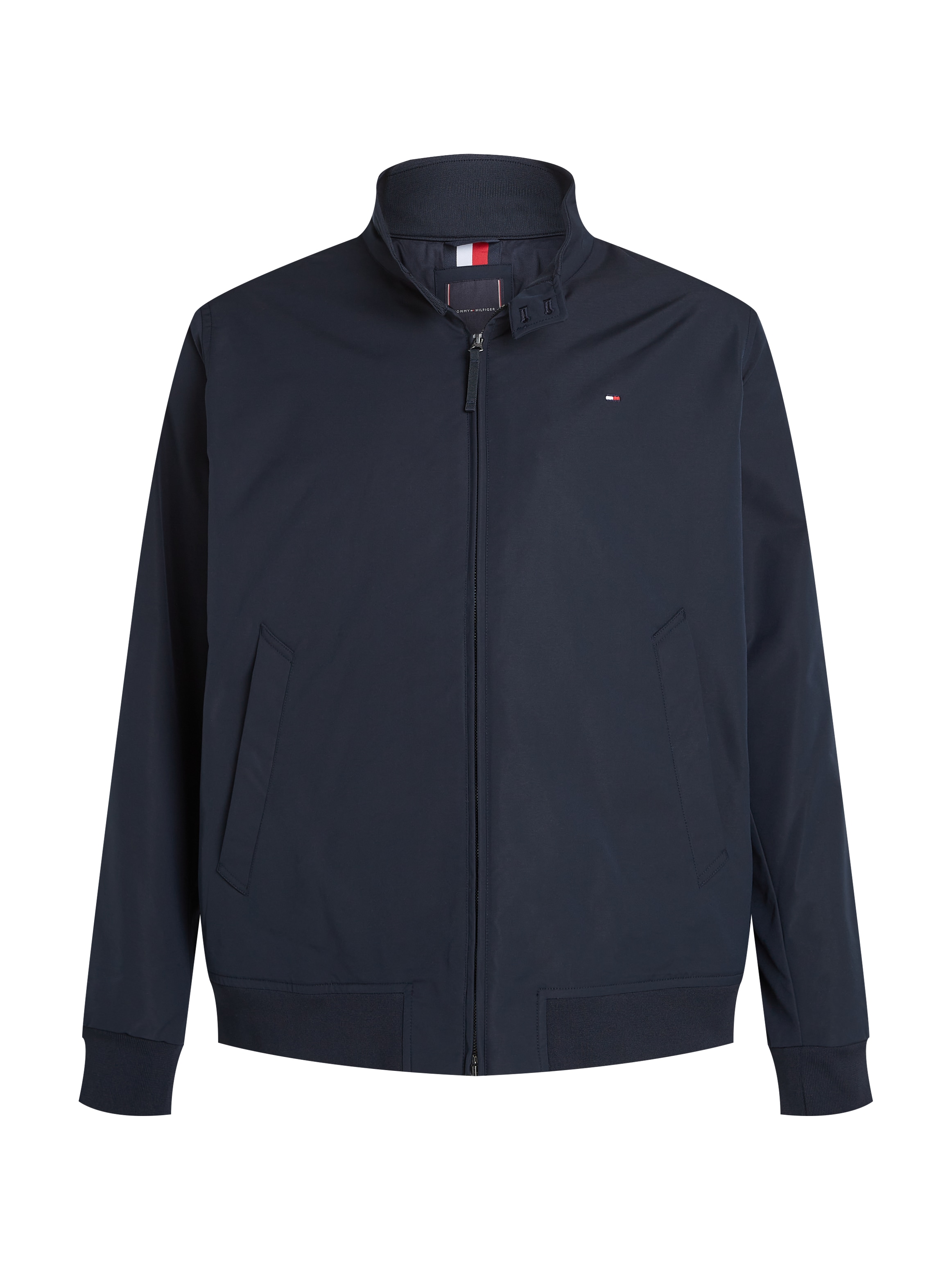 Tommy Hilfiger Big & Tall Allwetterjacke »BT-HARRINGTON JACKET-B«, in Großen Größen, Logostickerei