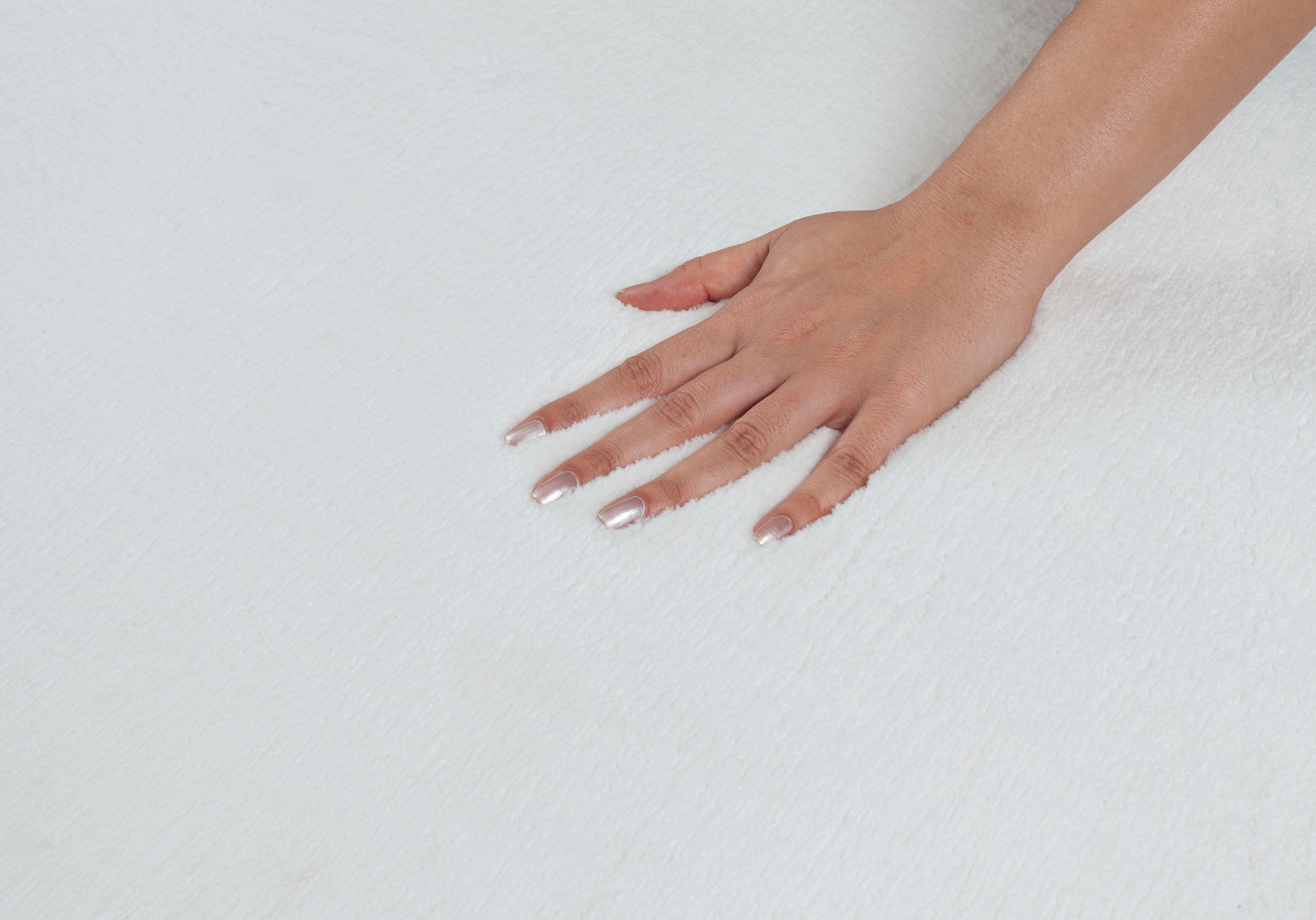 merinos Teppich »Maximo 30« rechteckig 16 mm Höhe weicher dichter Kurzflor, Kunstfellteppich, Fell Haptik, Wohnzimmer