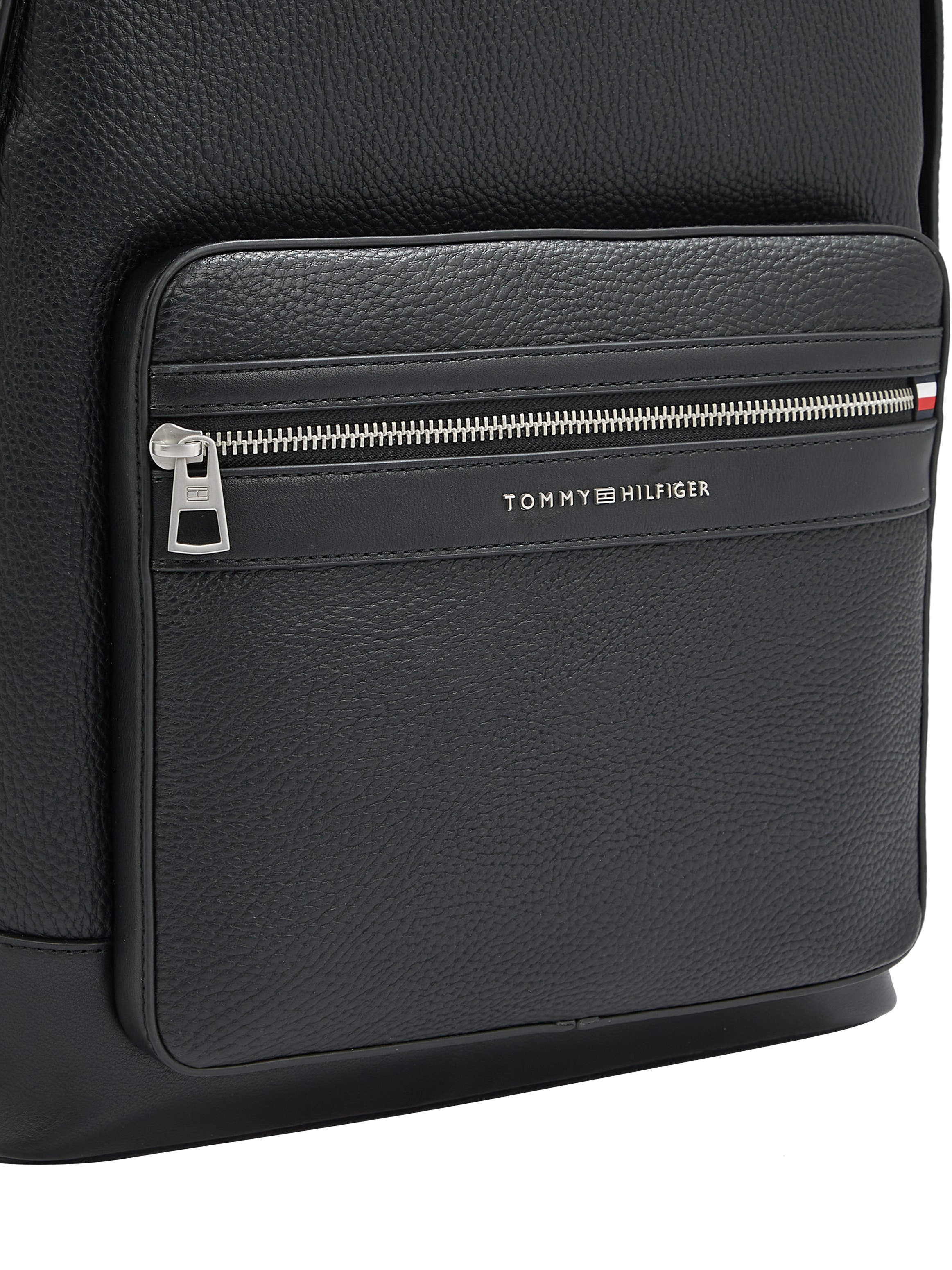 Tommy Hilfiger Cityrucksack »TH CENTRAL BACKPACK«, Men, Freizeitrucksack, Arbeitsrucksack mit vielen Fächern