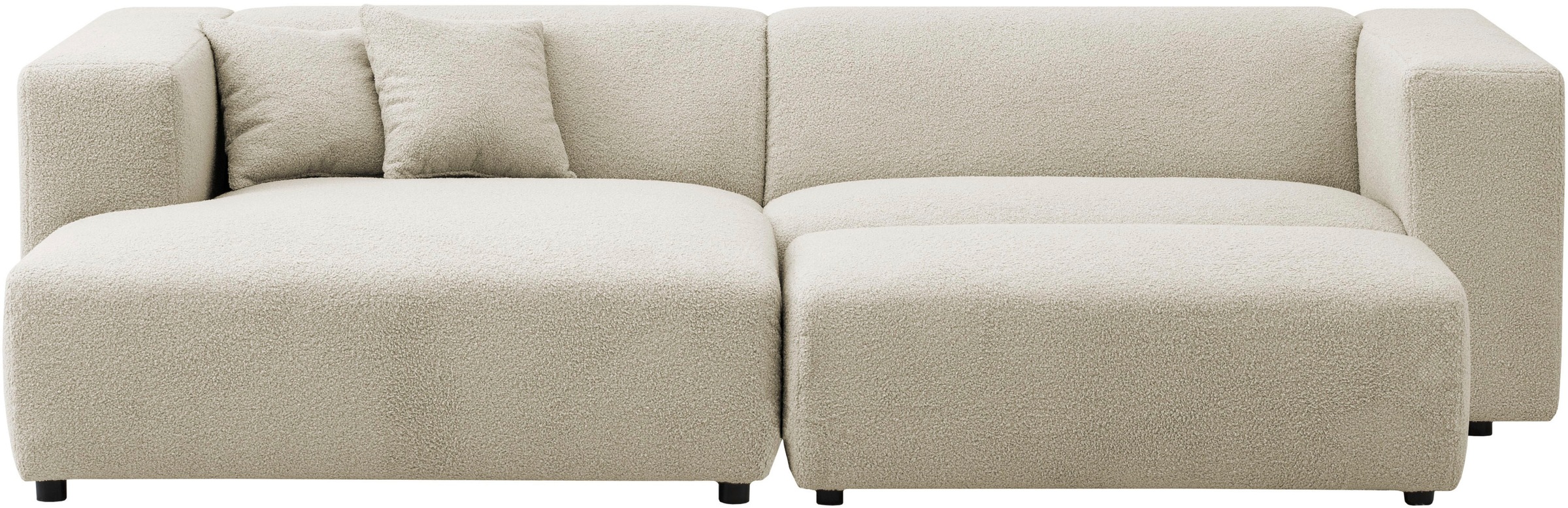 andas Polsterecke »BAKELS, Ecksofa-Set mit Hocker, L-Form mit Schlaffunktio günstig online kaufen