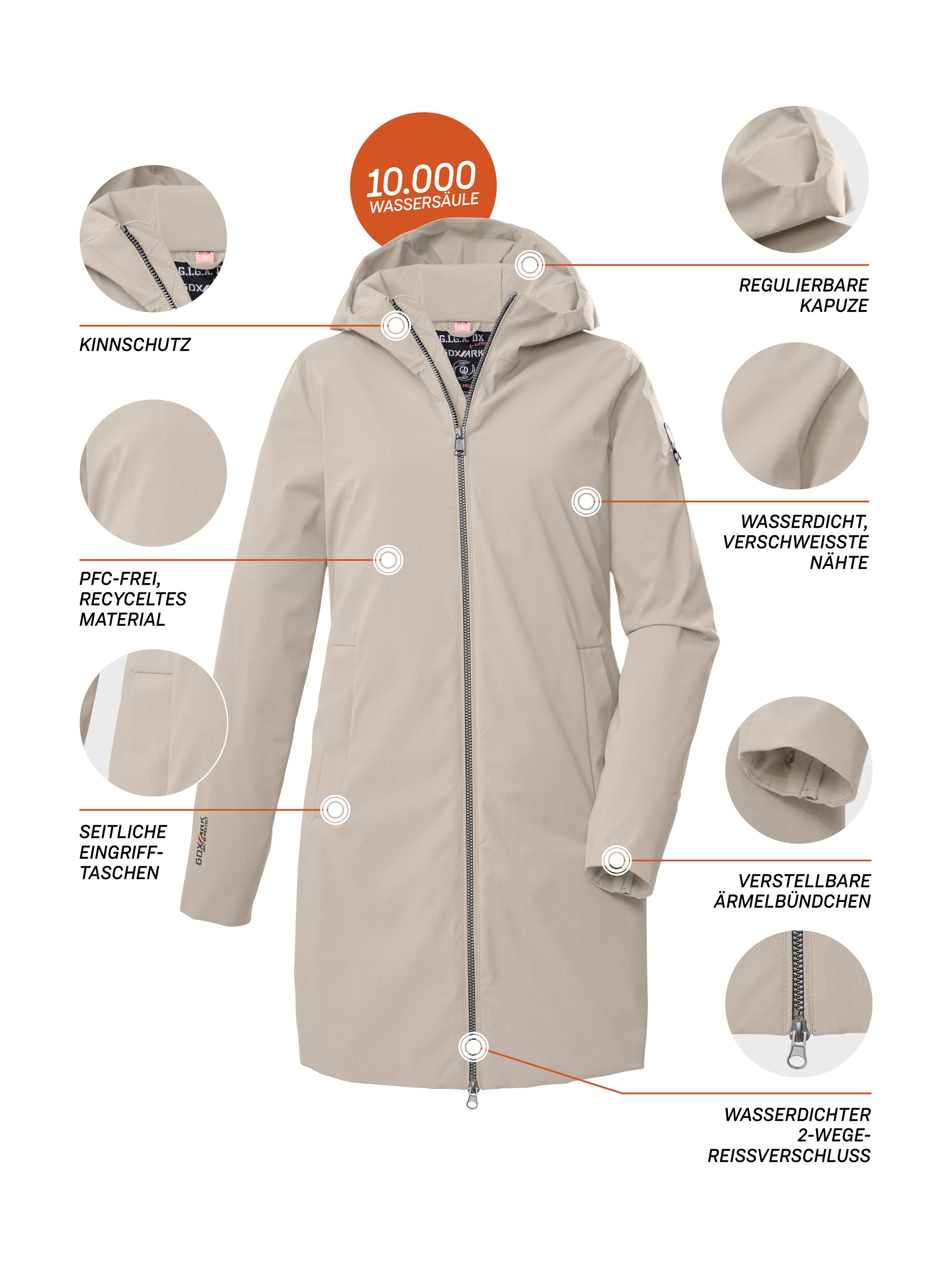 G.I.G.A. DX by killtec Parka »GS 154 WMN PRK«