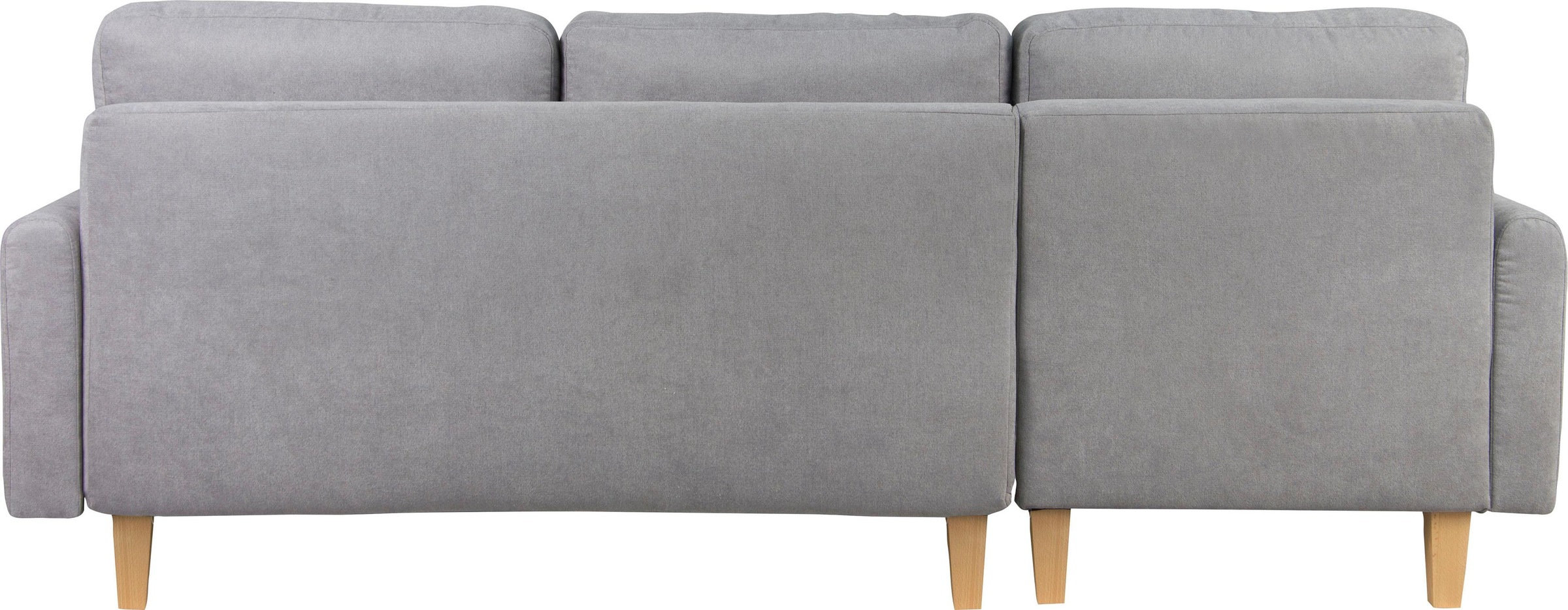 Home affaire Ecksofa »TRIPLO optionale Schlafsofa mit Bettkasten, Maße B/T/H: 234/164/89 cm«, L-Form wahlweise mit Bettfunktion - Liegefläche 132x210 cm