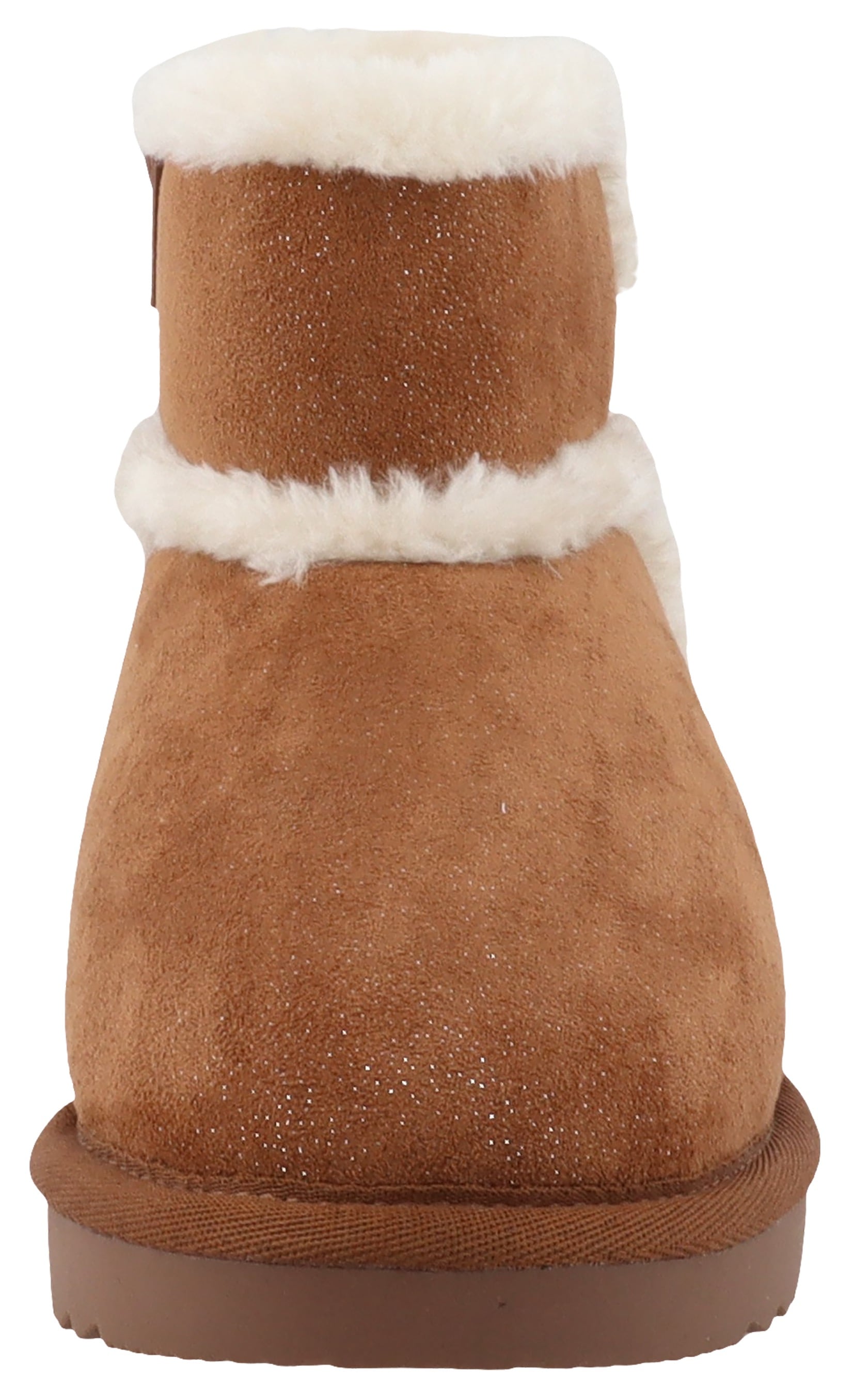 TOM TAILOR Winterboots, Plateau, Schlupfboots mit edlem Glitzerdruck