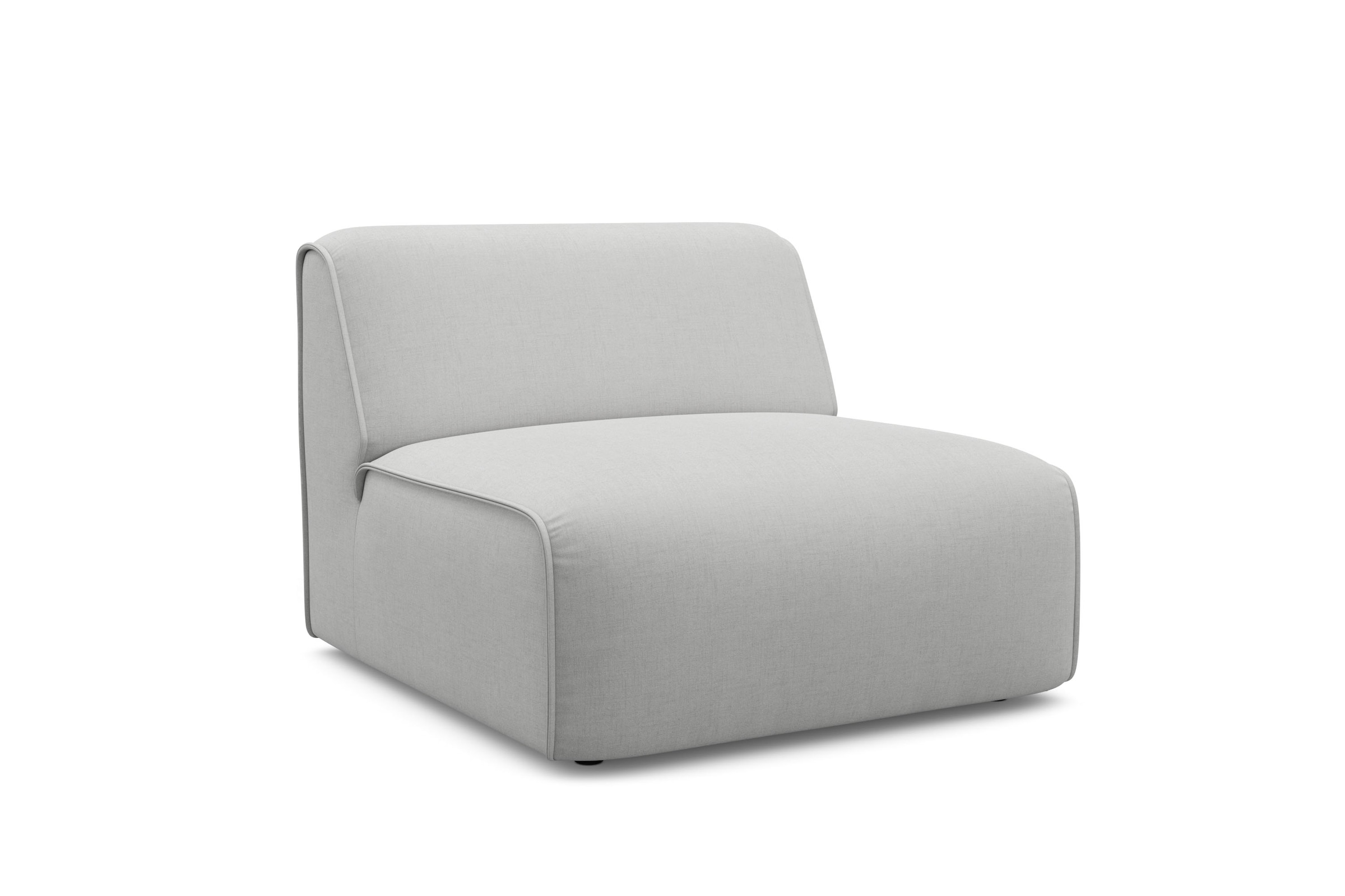 RAUM.ID Sessel »Merid Sofa-Mittelelement, Maße B/T/H: 84/97/46 cm«, als Modul oder separat verwendbar, für individuelle Zusammenstellung
