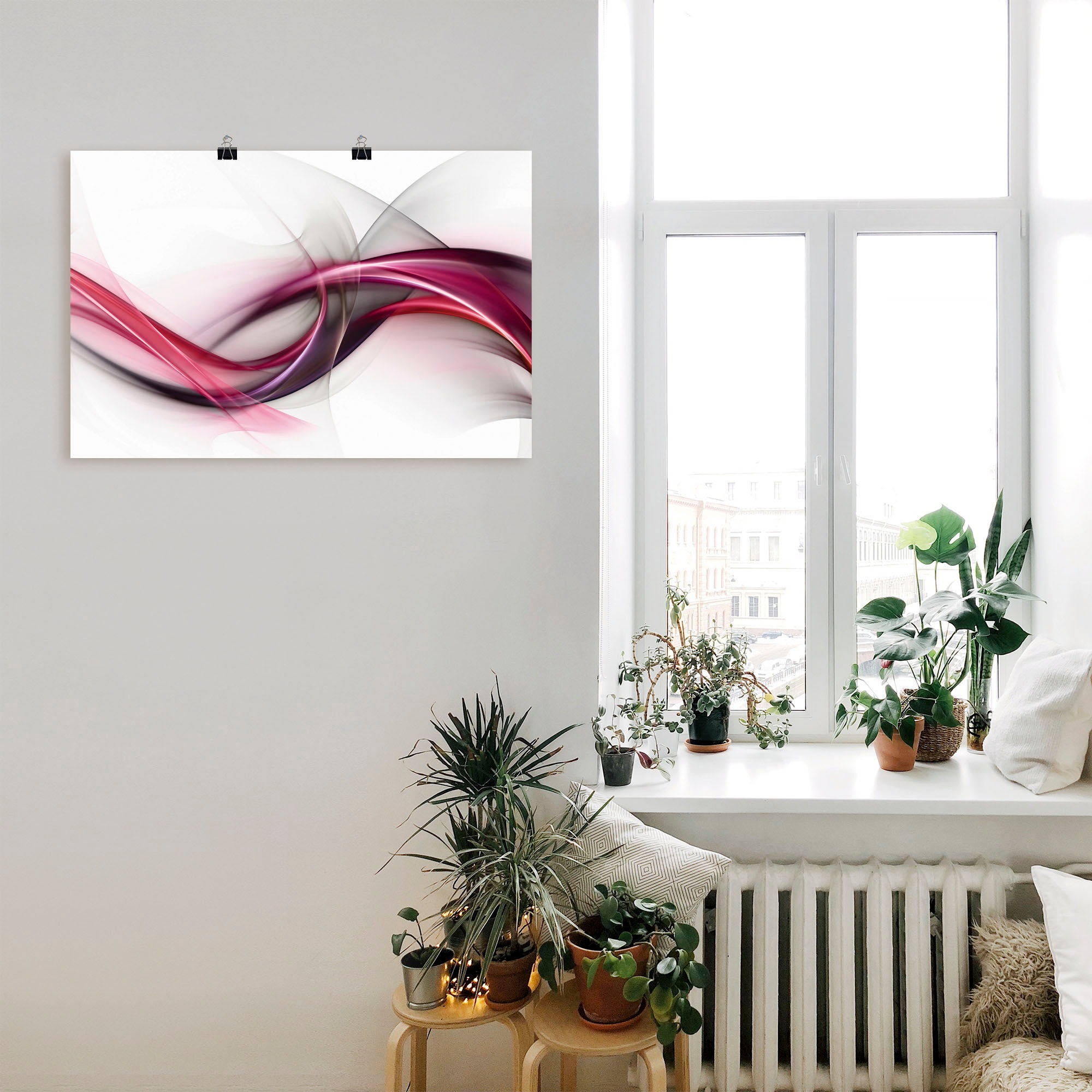 Artland Wandbild »Ideen«, Muster, (1 St.), als Alubild, Outdoorbild, Leinwandbild, Poster, Wandaufkleber