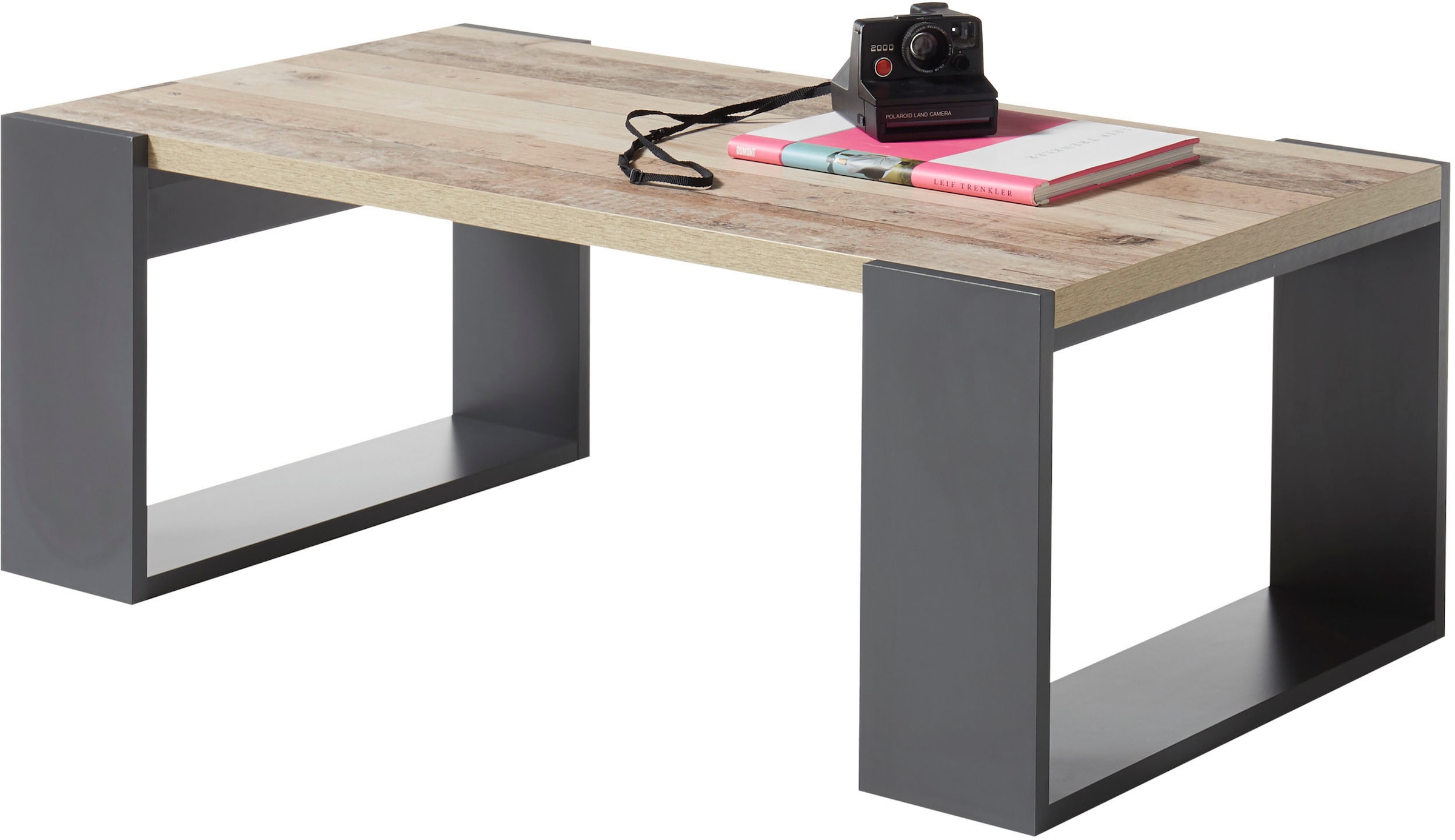 Stolkom Couchtisch »ALBA«, Industrial Old Style Dekor günstig online kaufen