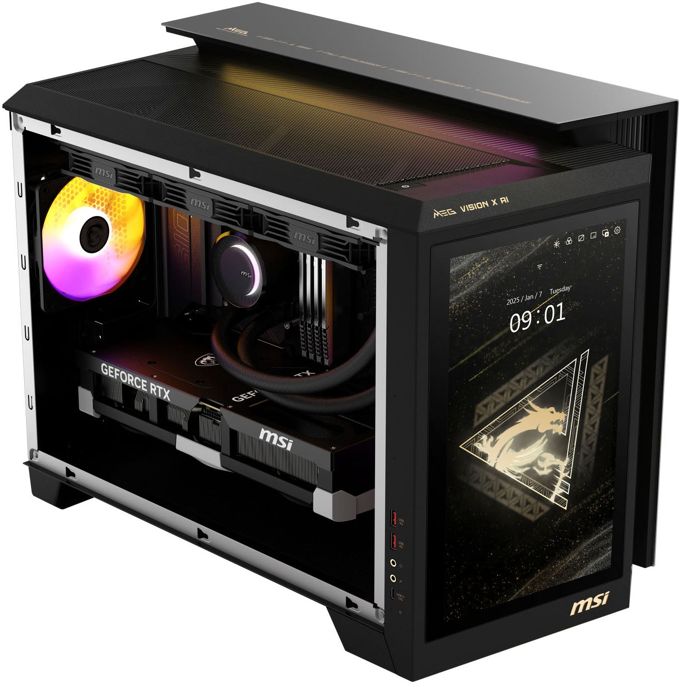 MSI Gaming-PC »MEG Vision X AI 2NVZ9-233DE«