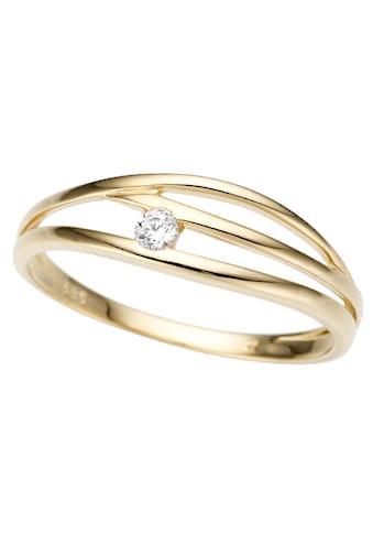 Goldring »Schmuck Geschenk Gold 333 Damenring Goldring«