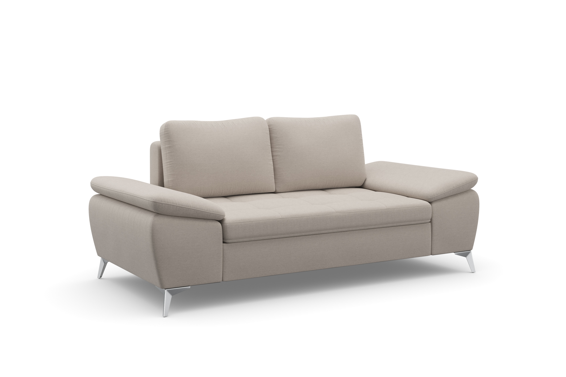 sit&more 2-Sitzer »Latigo«, mit hochwertigen Metallfüßen